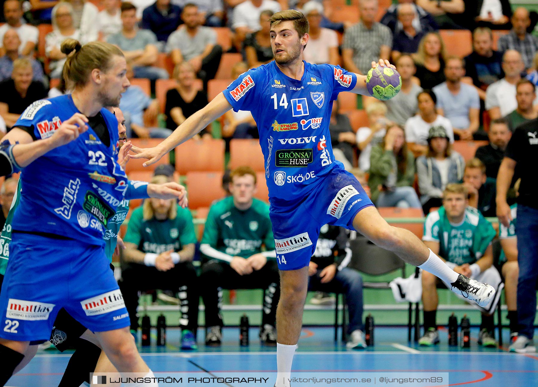 Nordic Choice Hotels Elitcup IFK Skövde HK-Skjern Håndbold 26-28,herr,Arena Skövde,Skövde,Sverige,Handboll,,2019,222162