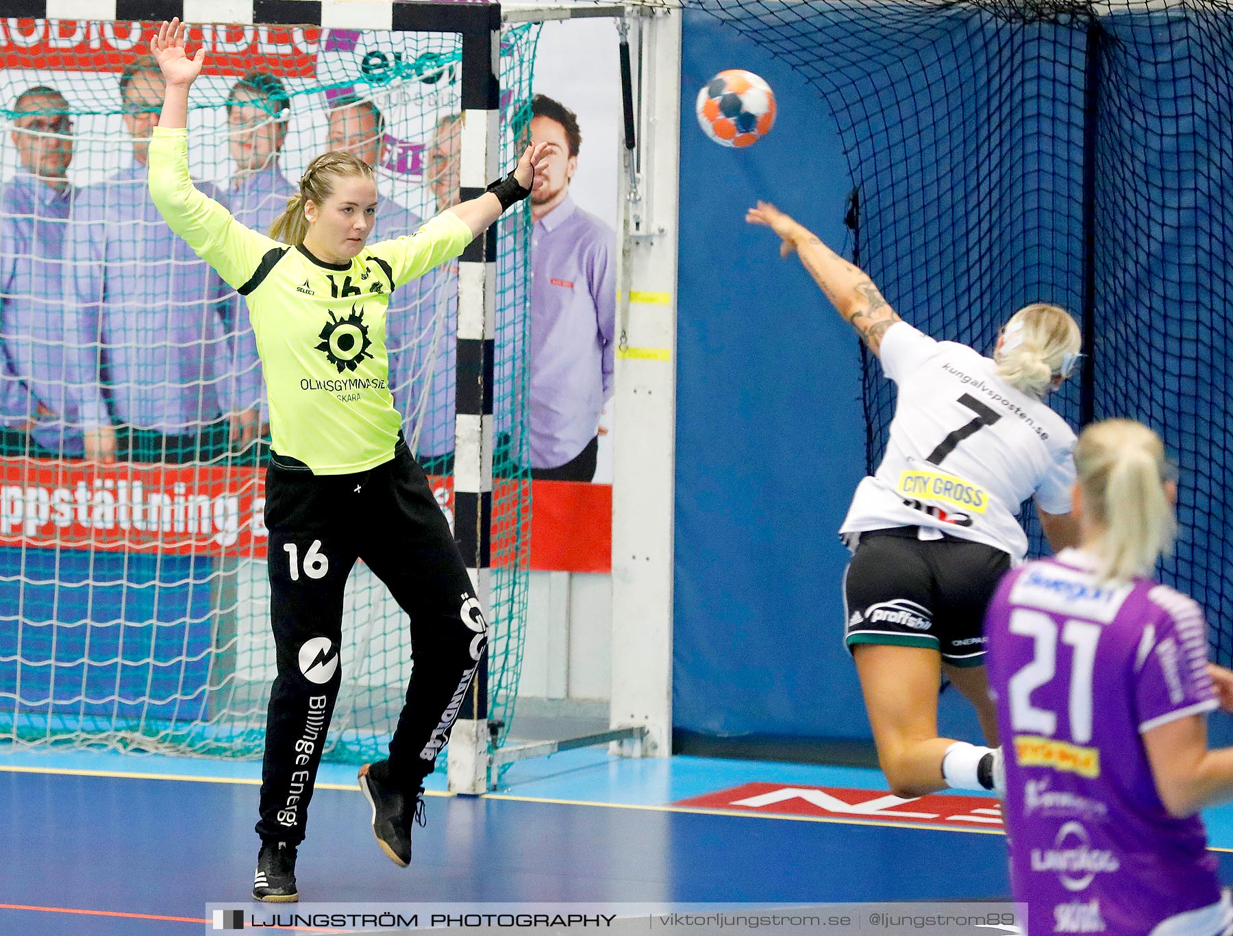 Skara HF-Kungälvs HK 22-21,dam,Skara Idrottshall,Skara,Sverige,Handboll,,2019,222800