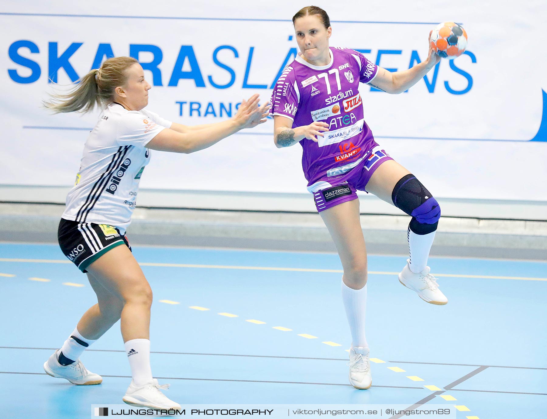 Skara HF-Kungälvs HK 22-21,dam,Skara Idrottshall,Skara,Sverige,Handboll,,2019,222803