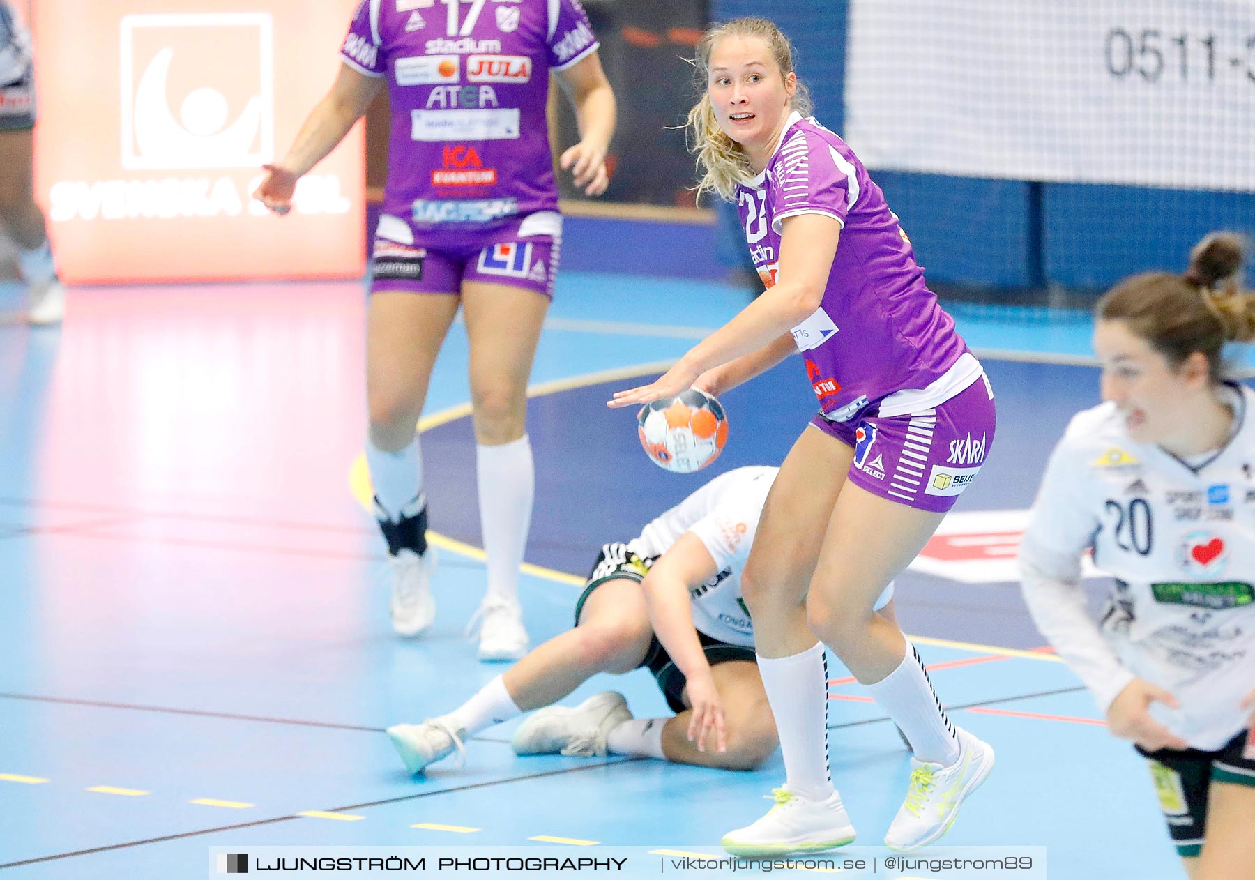 Skara HF-Kungälvs HK 22-21,dam,Skara Idrottshall,Skara,Sverige,Handboll,,2019,222804