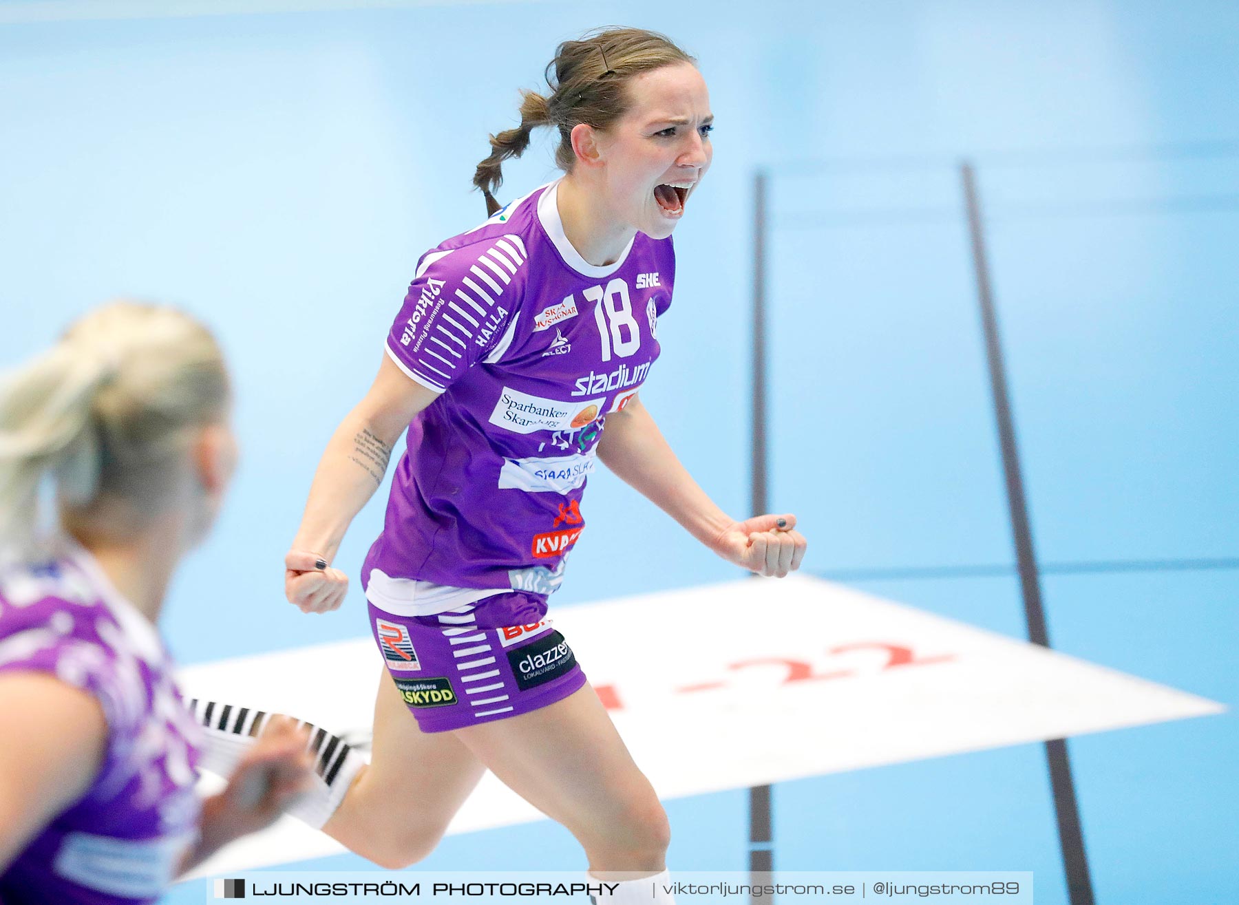 Skara HF-Kungälvs HK 22-21,dam,Skara Idrottshall,Skara,Sverige,Handboll,,2019,222810