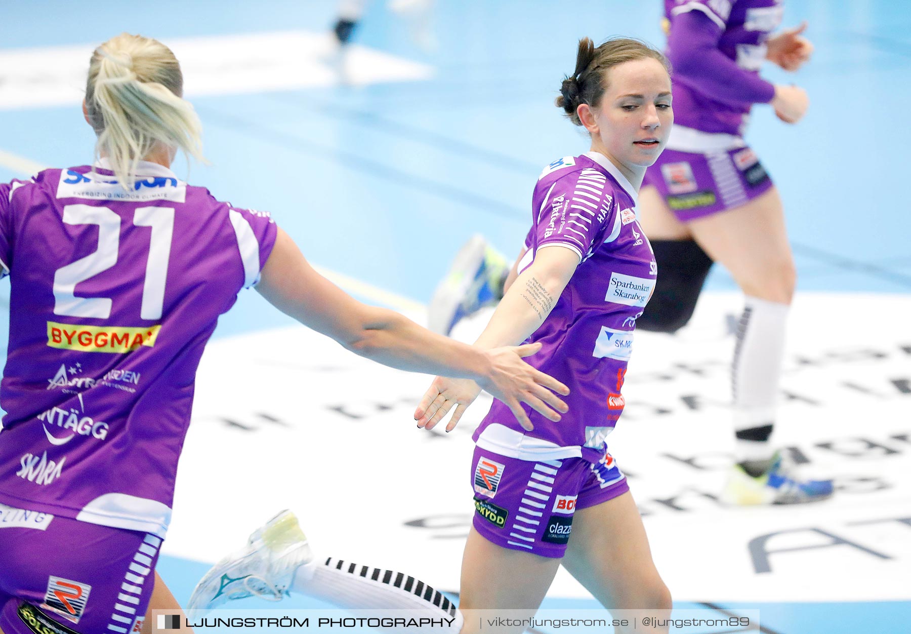 Skara HF-Kungälvs HK 22-21,dam,Skara Idrottshall,Skara,Sverige,Handboll,,2019,222811