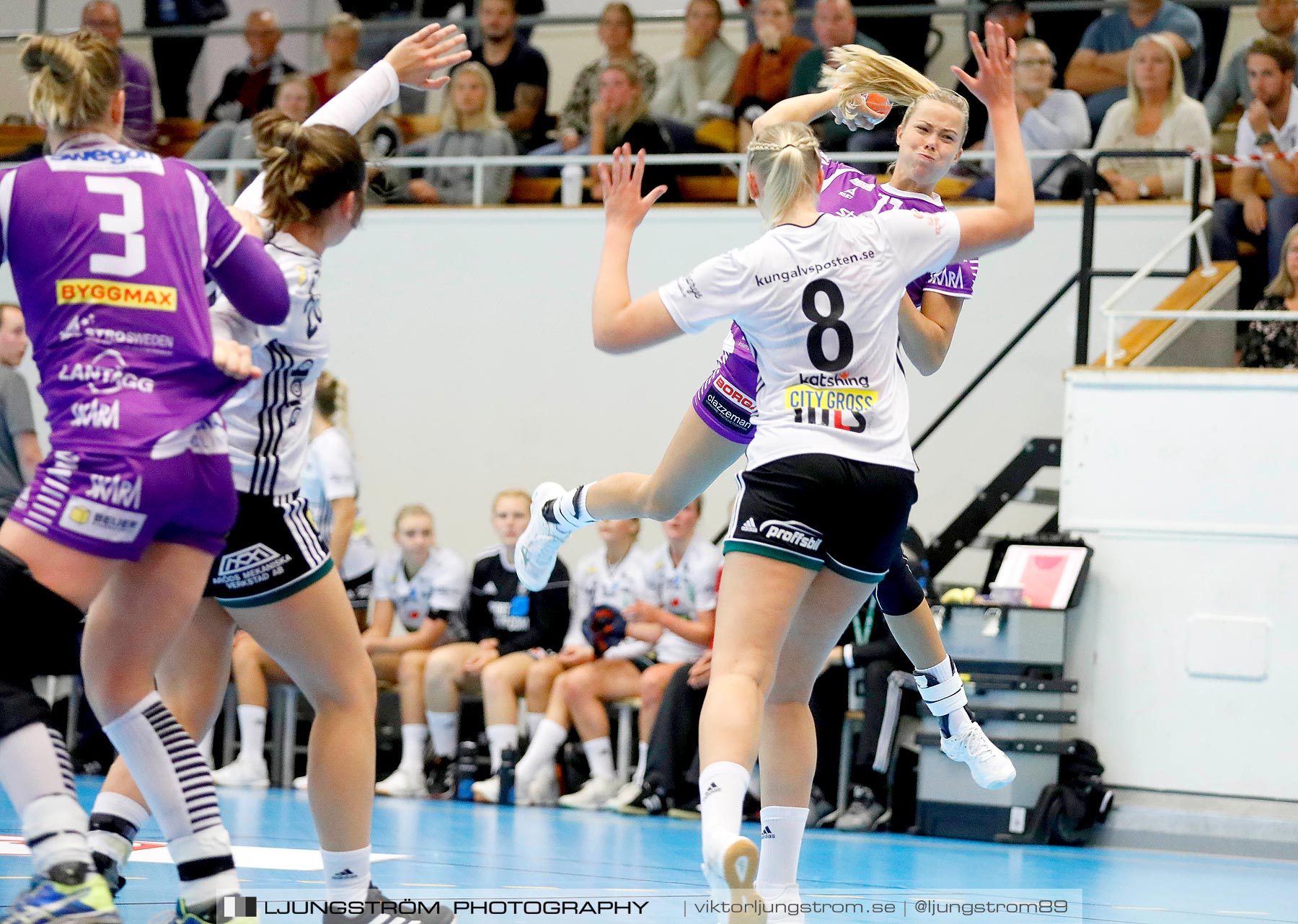 Skara HF-Kungälvs HK 22-21,dam,Skara Idrottshall,Skara,Sverige,Handboll,,2019,222831