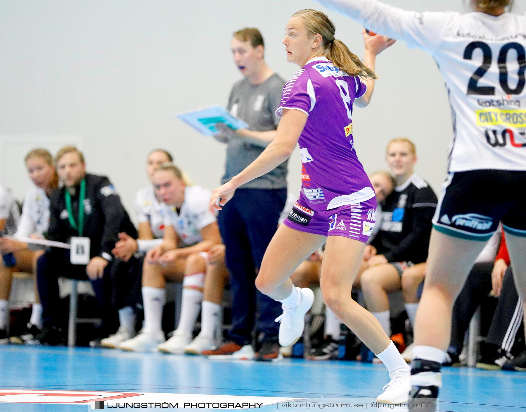 Skara HF-Kungälvs HK 22-21,dam,Skara Idrottshall,Skara,Sverige,Handboll,,2019,222834