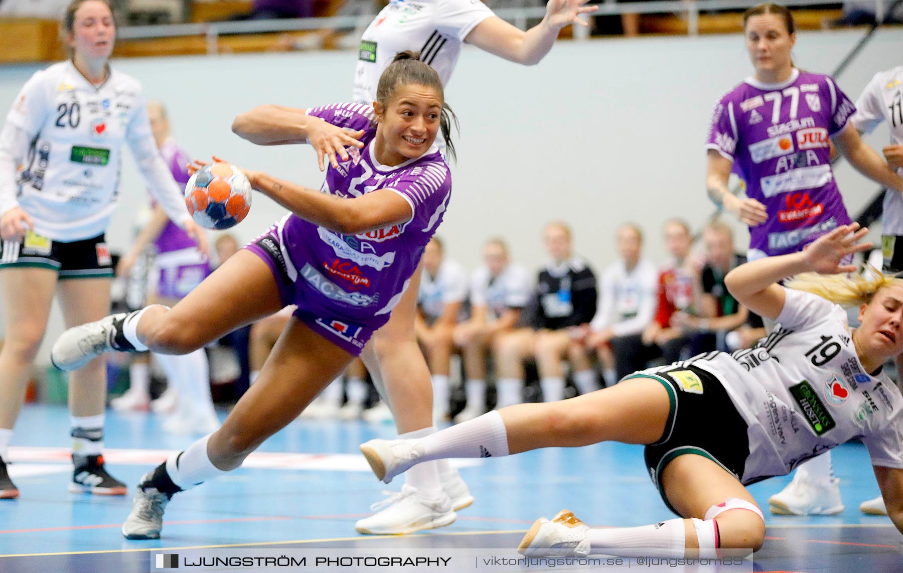 Skara HF-Kungälvs HK 22-21,dam,Skara Idrottshall,Skara,Sverige,Handboll,,2019,222838