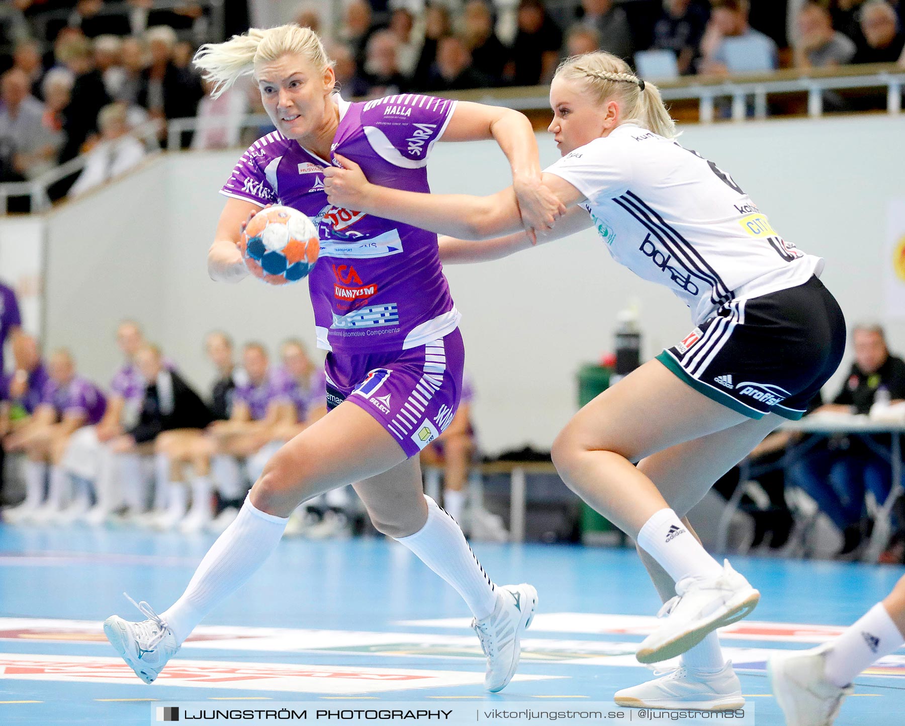 Skara HF-Kungälvs HK 22-21,dam,Skara Idrottshall,Skara,Sverige,Handboll,,2019,222852