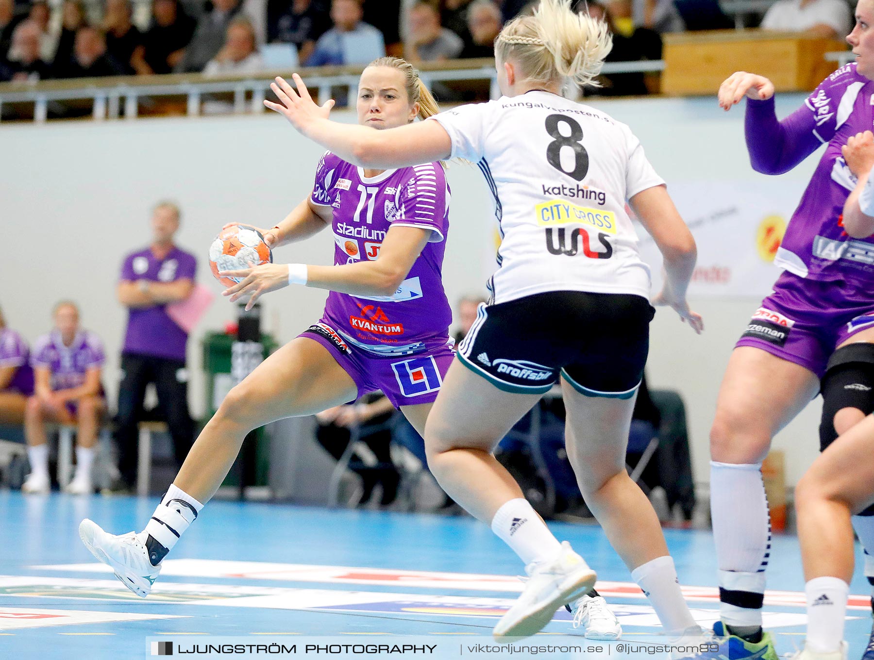 Skara HF-Kungälvs HK 22-21,dam,Skara Idrottshall,Skara,Sverige,Handboll,,2019,222856