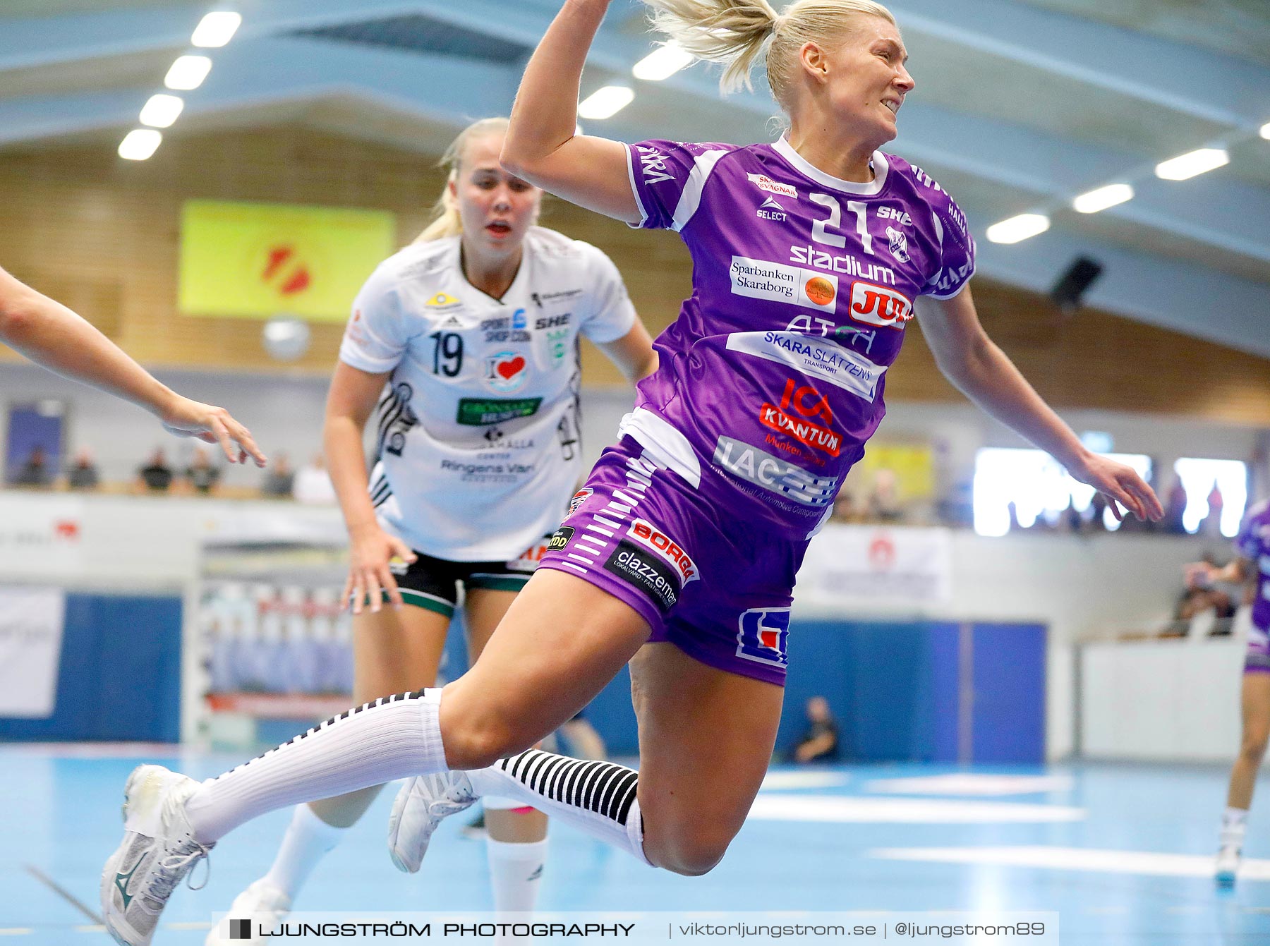 Skara HF-Kungälvs HK 22-21,dam,Skara Idrottshall,Skara,Sverige,Handboll,,2019,222862