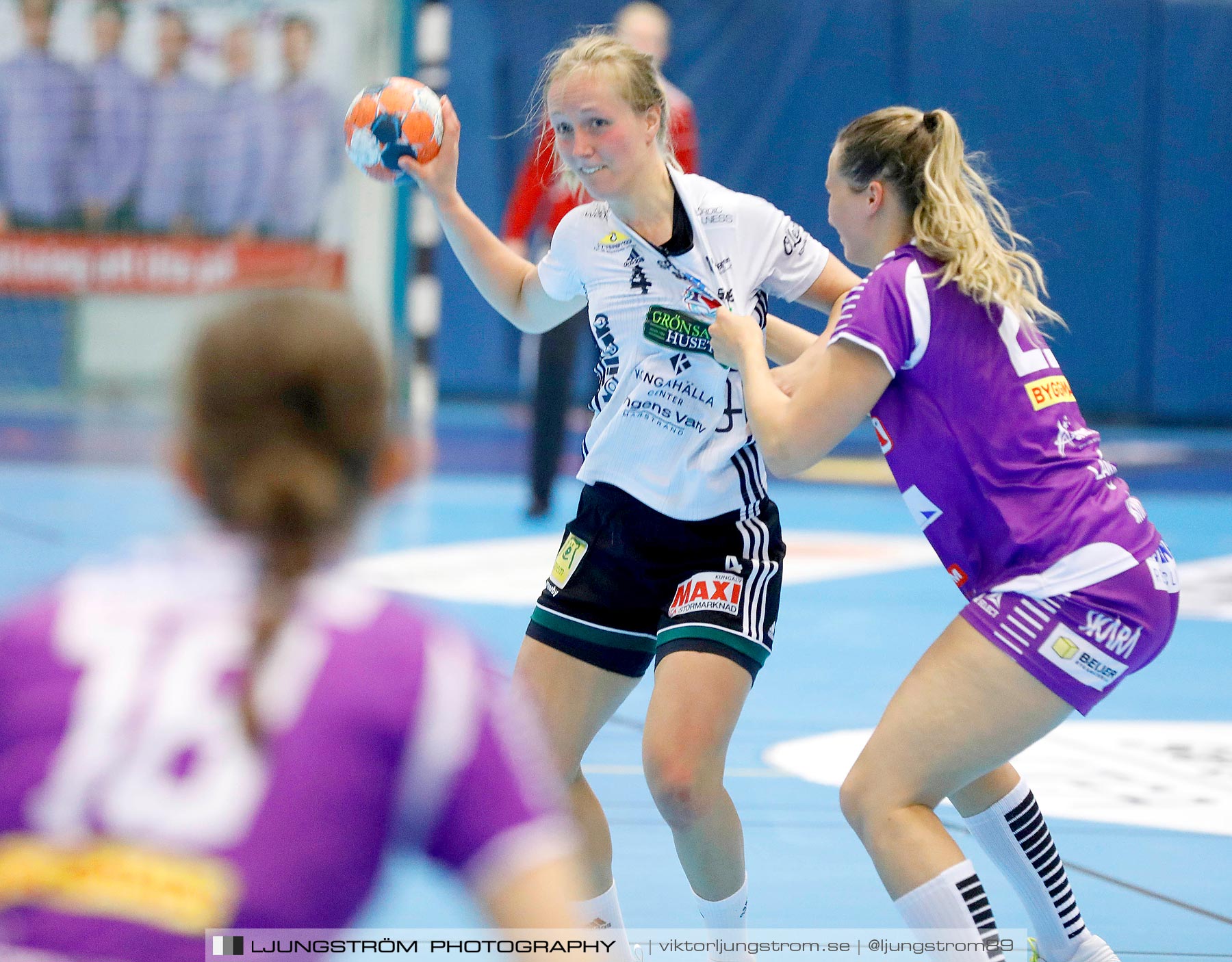 Skara HF-Kungälvs HK 22-21,dam,Skara Idrottshall,Skara,Sverige,Handboll,,2019,222864