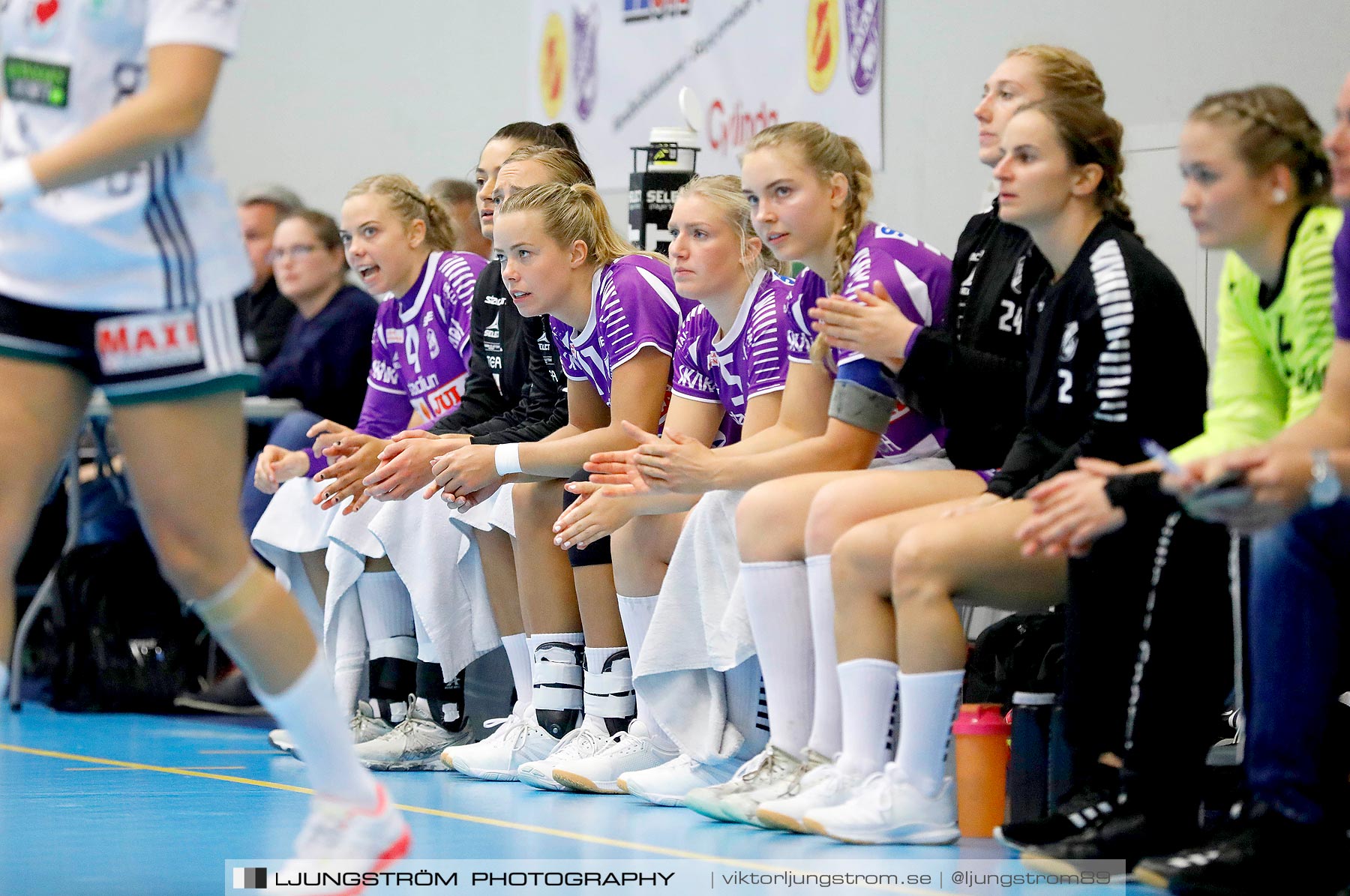 Skara HF-Kungälvs HK 22-21,dam,Skara Idrottshall,Skara,Sverige,Handboll,,2019,222865