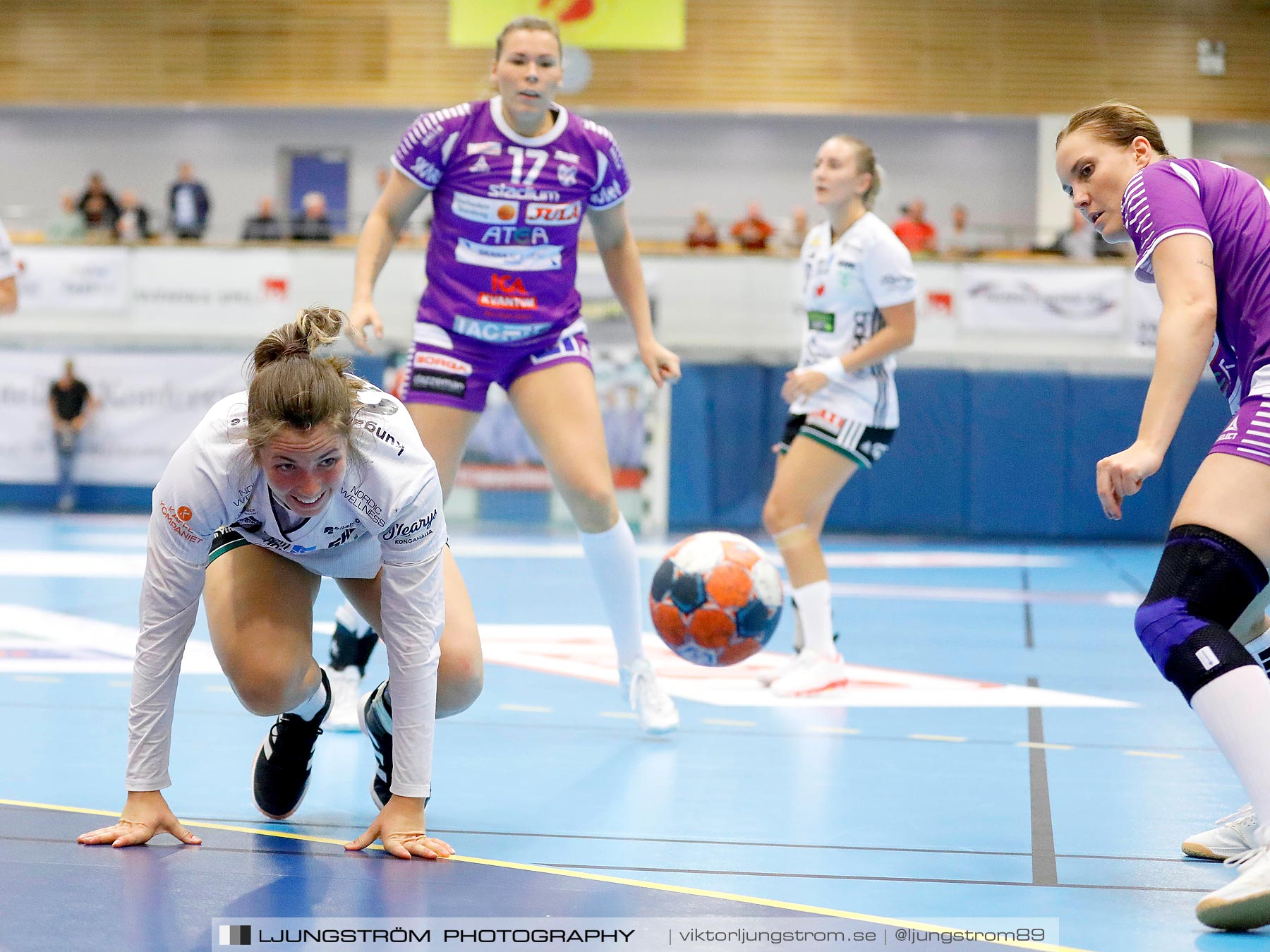 Skara HF-Kungälvs HK 22-21,dam,Skara Idrottshall,Skara,Sverige,Handboll,,2019,222881