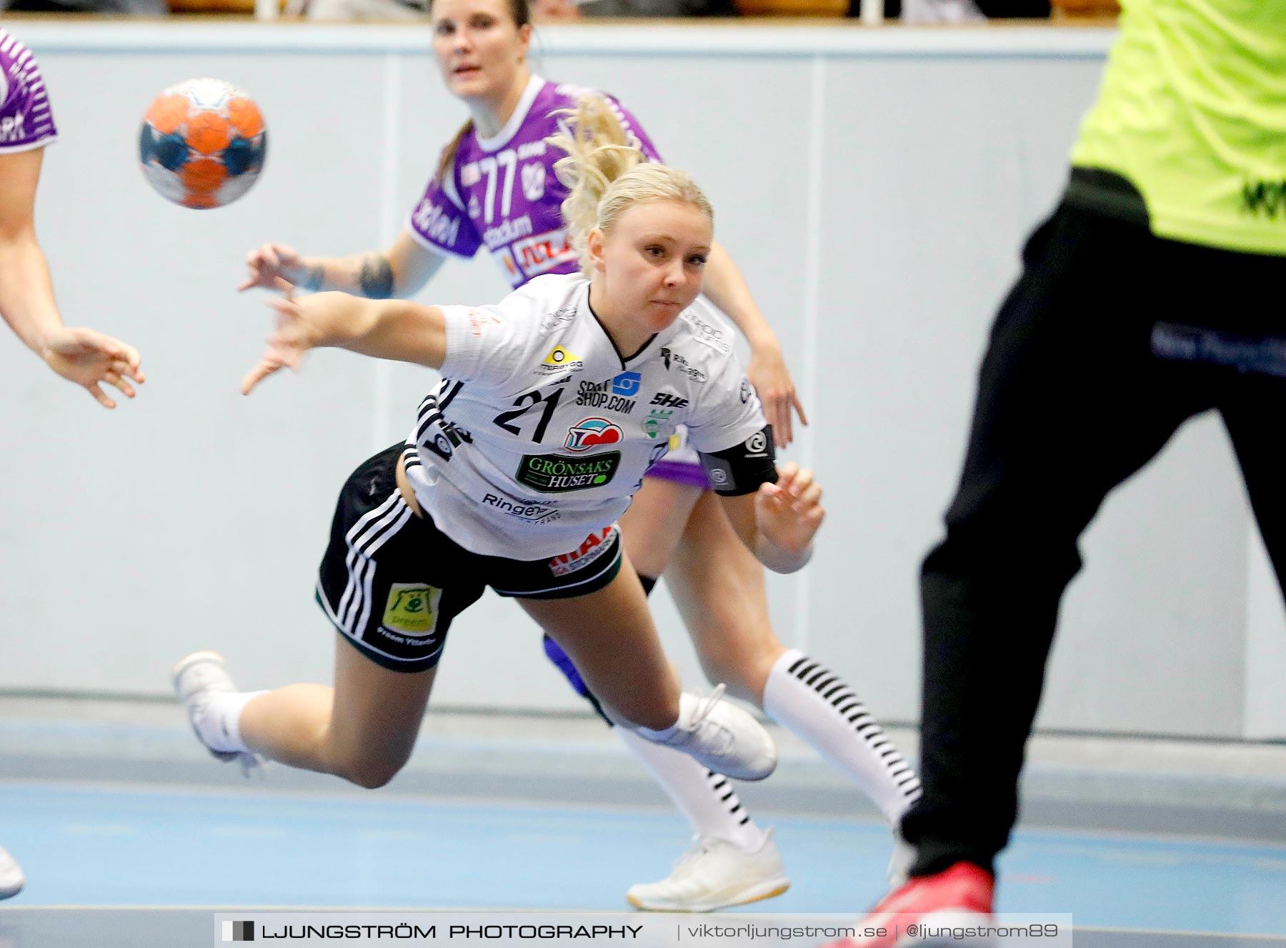 Skara HF-Kungälvs HK 22-21,dam,Skara Idrottshall,Skara,Sverige,Handboll,,2019,222892