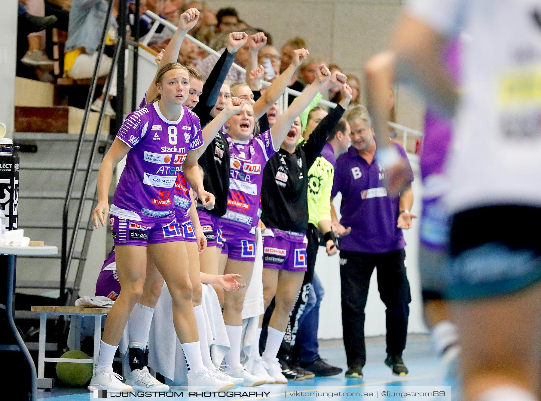 Skara HF-Kungälvs HK 22-21,dam,Skara Idrottshall,Skara,Sverige,Handboll,,2019,222911