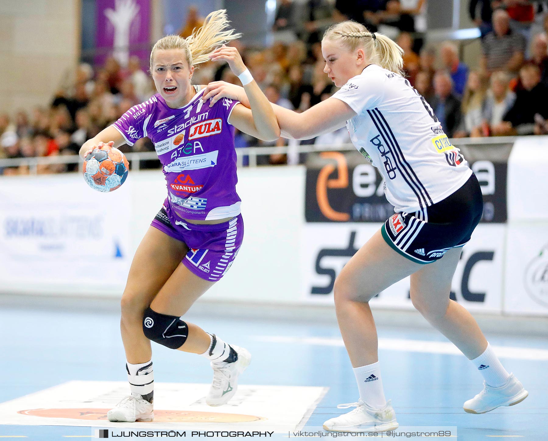 Skara HF-Kungälvs HK 22-21,dam,Skara Idrottshall,Skara,Sverige,Handboll,,2019,222922