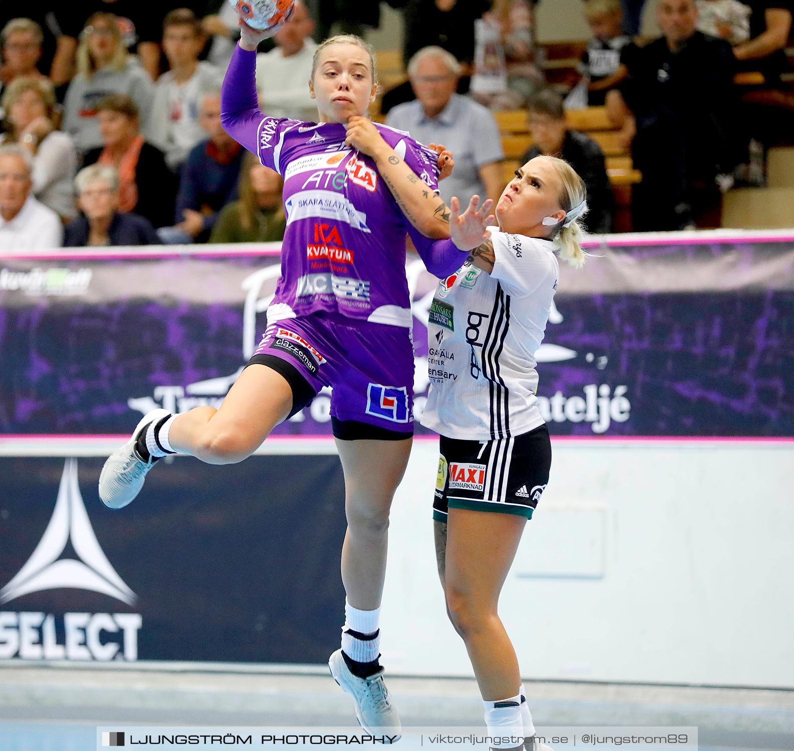 Skara HF-Kungälvs HK 22-21,dam,Skara Idrottshall,Skara,Sverige,Handboll,,2019,222924