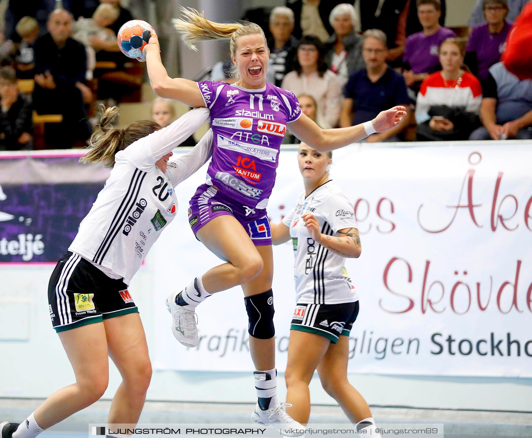 Skara HF-Kungälvs HK 22-21,dam,Skara Idrottshall,Skara,Sverige,Handboll,,2019,222929