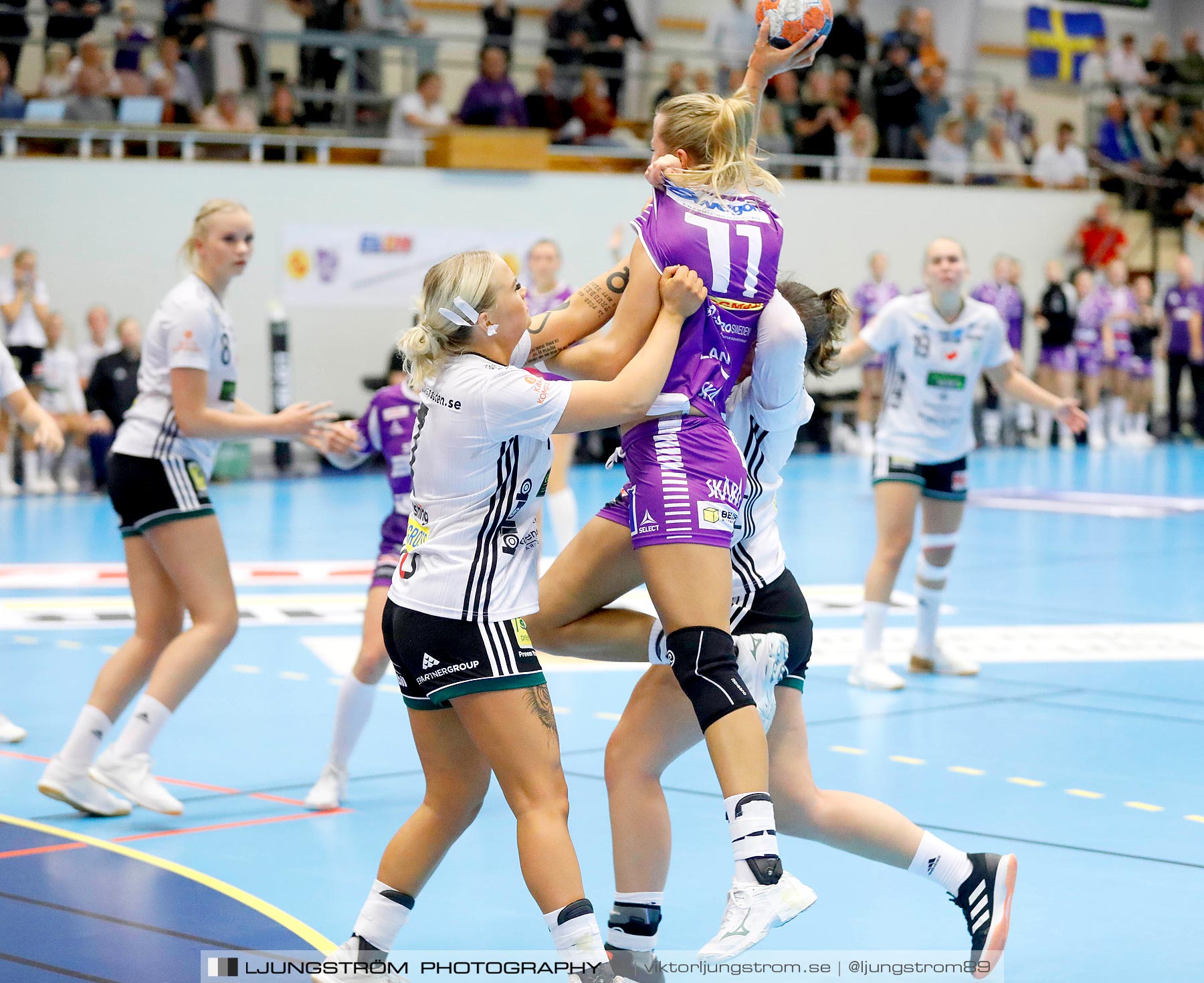 Skara HF-Kungälvs HK 22-21,dam,Skara Idrottshall,Skara,Sverige,Handboll,,2019,222945