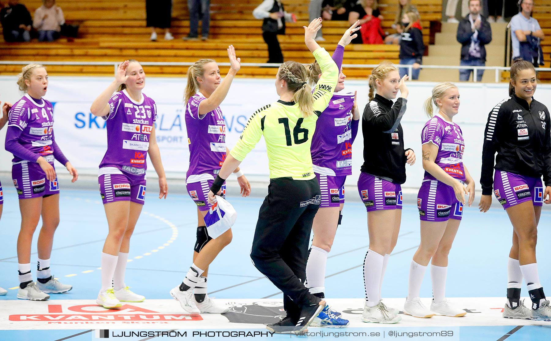 Skara HF-Kungälvs HK 22-21,dam,Skara Idrottshall,Skara,Sverige,Handboll,,2019,222958