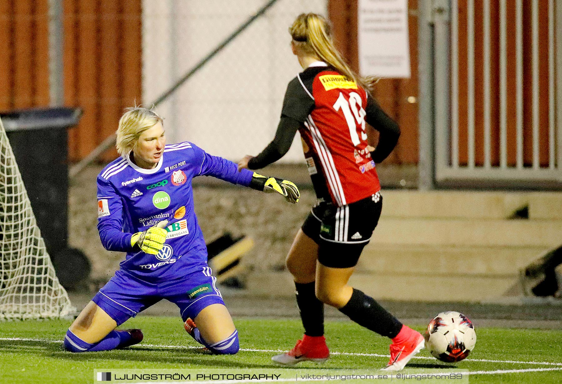 Svenska Cupen Lidköpings FK-Kopparbergs/Göteborg 0-4,dam,Dinaplanen,Lidköping,Sverige,Fotboll,,2019,223145