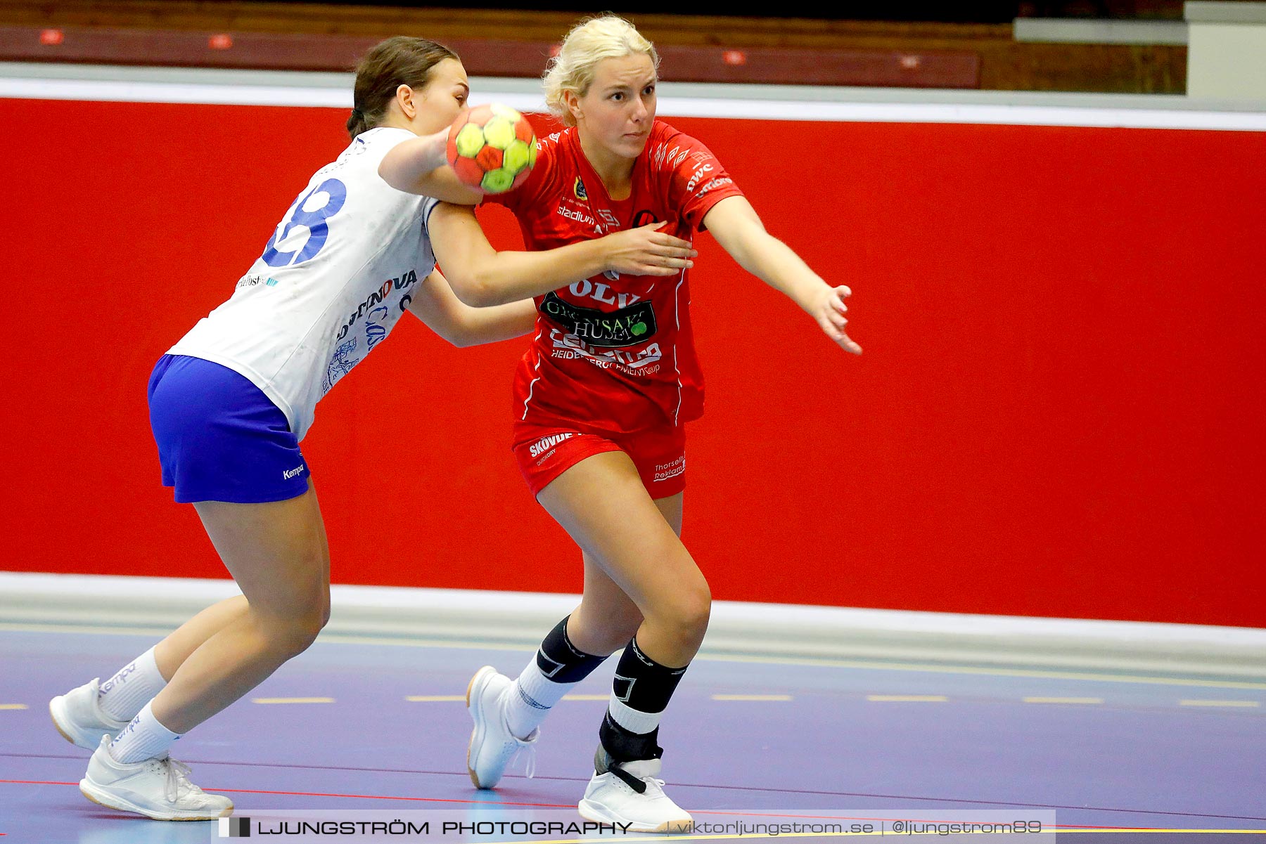 USM F16 Steg 1 Skövde HF 2-HK Aranäs Vit 15-28,dam,Skövde Idrottshall,Skövde,Sverige,Ungdoms-SM,Handboll,2019,223936