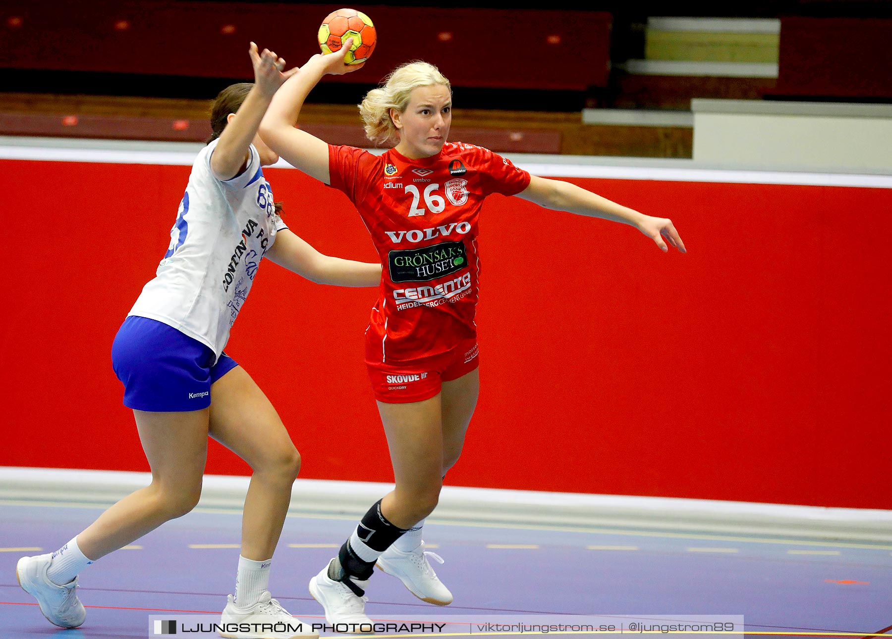 USM F16 Steg 1 Skövde HF 2-HK Aranäs Vit 15-28,dam,Skövde Idrottshall,Skövde,Sverige,Ungdoms-SM,Handboll,2019,223937