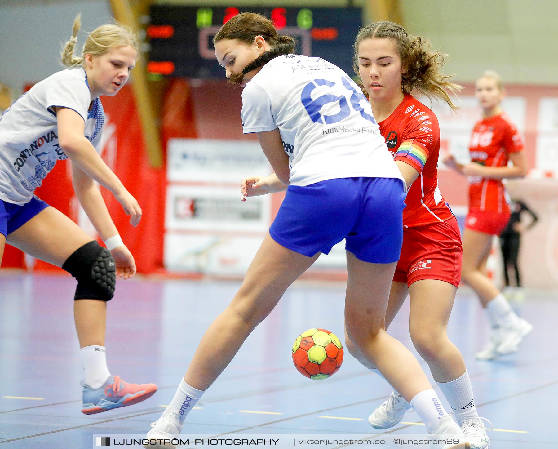 USM F16 Steg 1 Skövde HF 2-HK Aranäs Vit 15-28,dam,Skövde Idrottshall,Skövde,Sverige,Ungdoms-SM,Handboll,2019,223945