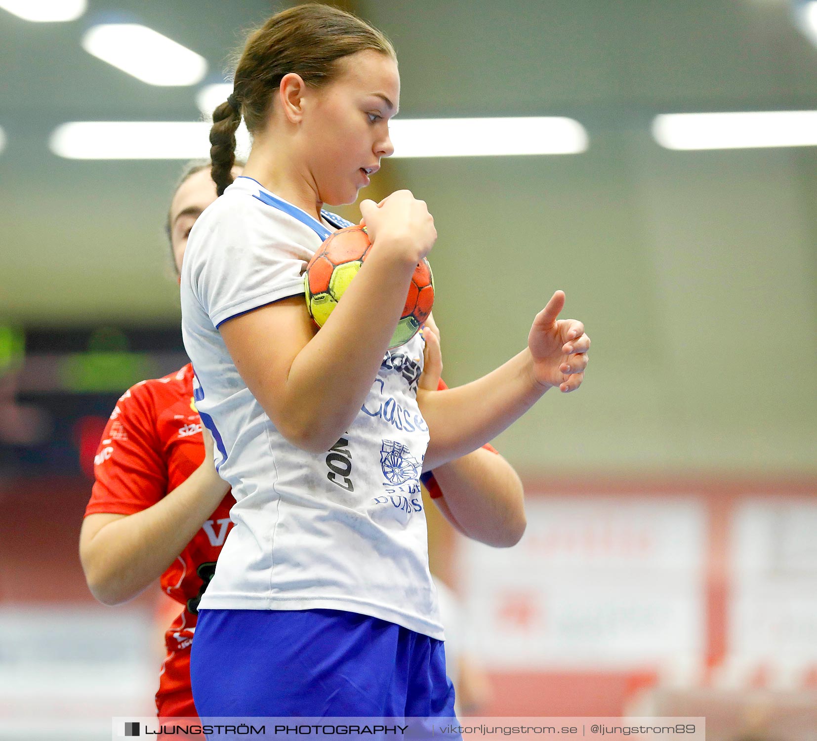 USM F16 Steg 1 Skövde HF 2-HK Aranäs Vit 15-28,dam,Skövde Idrottshall,Skövde,Sverige,Ungdoms-SM,Handboll,2019,223947