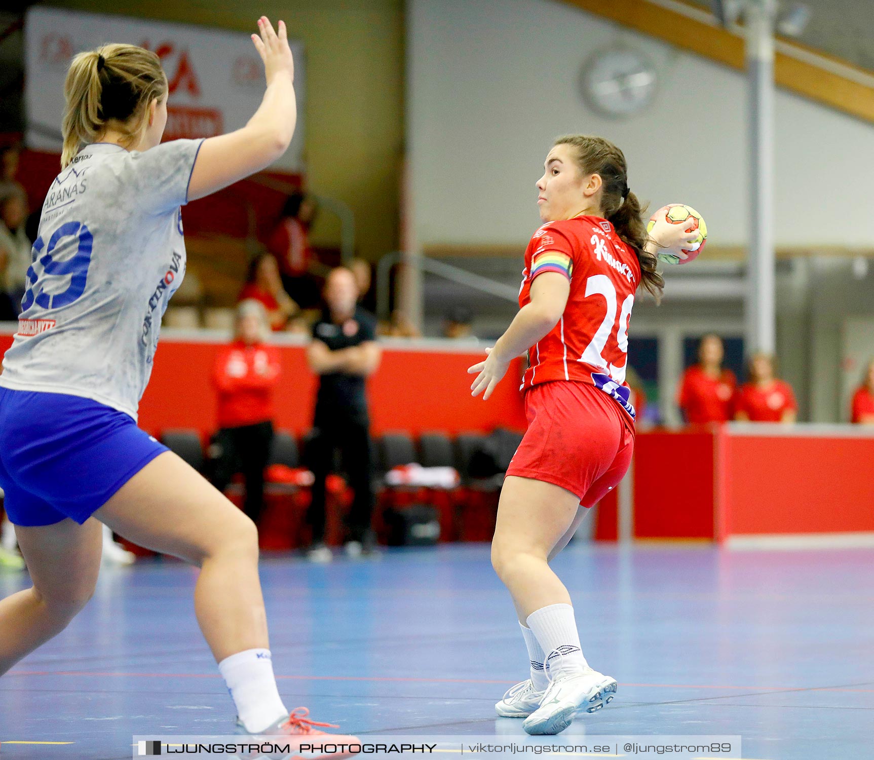 USM F16 Steg 1 Skövde HF 2-HK Aranäs Vit 15-28,dam,Skövde Idrottshall,Skövde,Sverige,Ungdoms-SM,Handboll,2019,223954