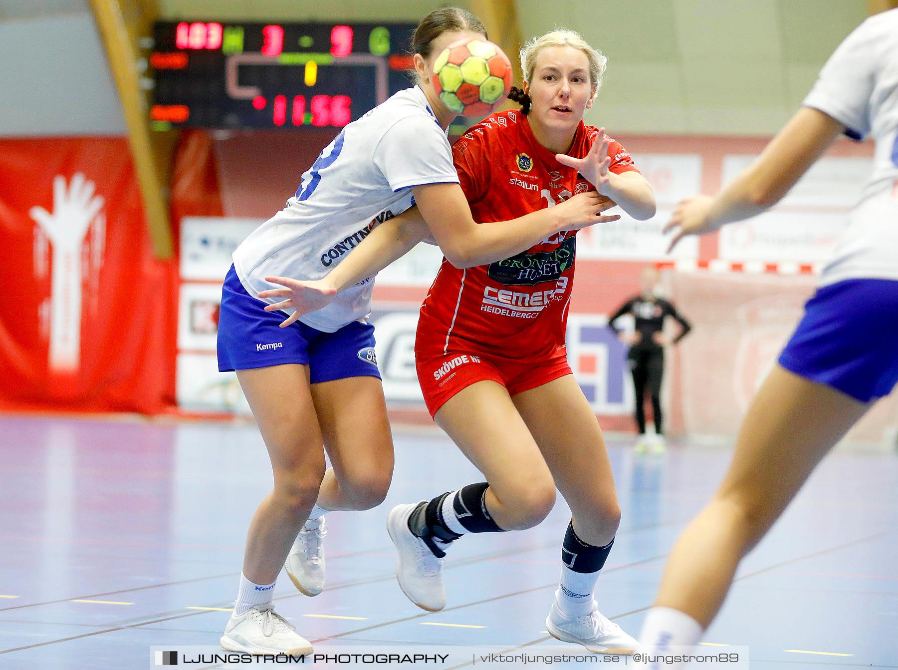 USM F16 Steg 1 Skövde HF 2-HK Aranäs Vit 15-28,dam,Skövde Idrottshall,Skövde,Sverige,Ungdoms-SM,Handboll,2019,223957