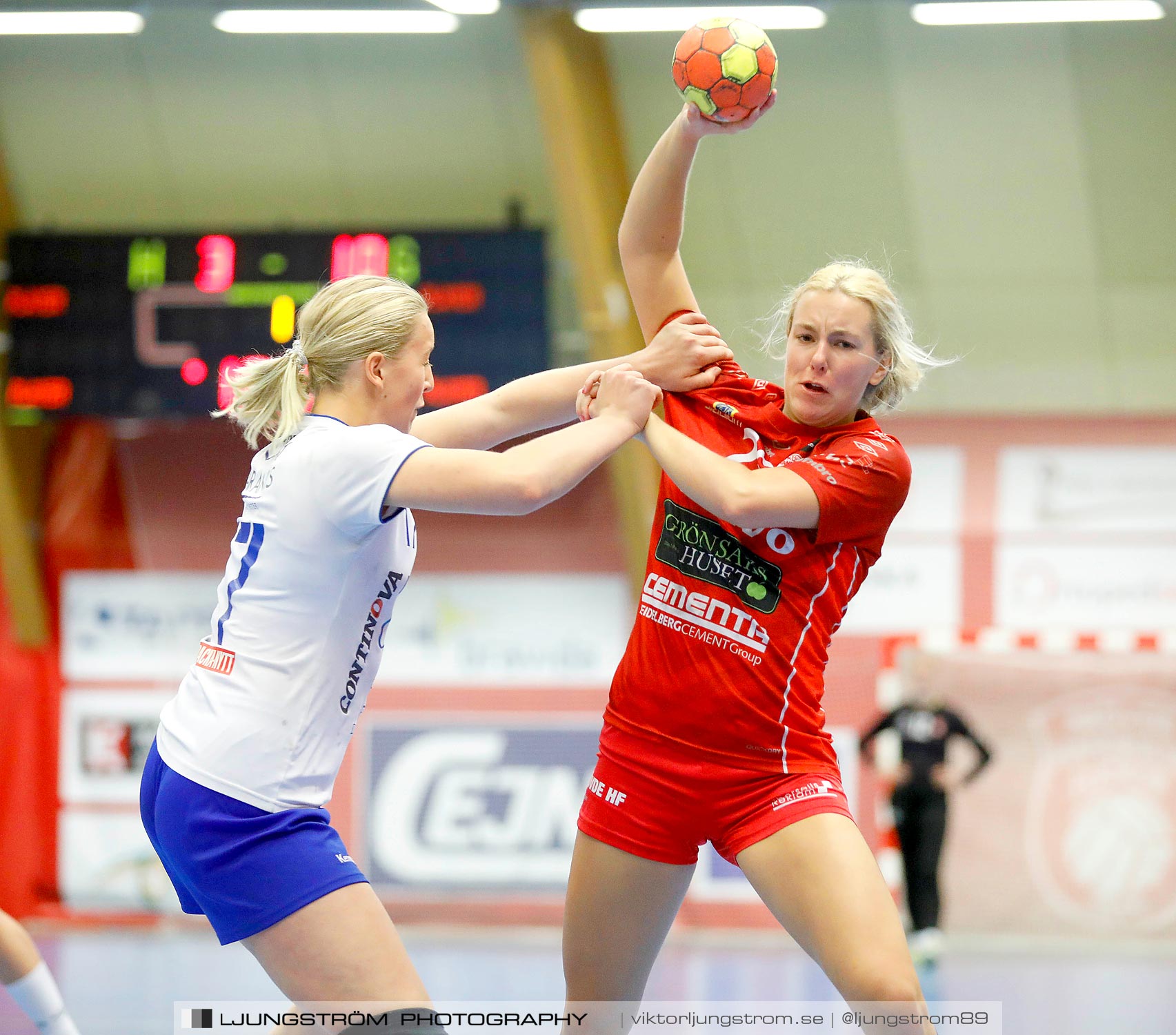 USM F16 Steg 1 Skövde HF 2-HK Aranäs Vit 15-28,dam,Skövde Idrottshall,Skövde,Sverige,Ungdoms-SM,Handboll,2019,223959