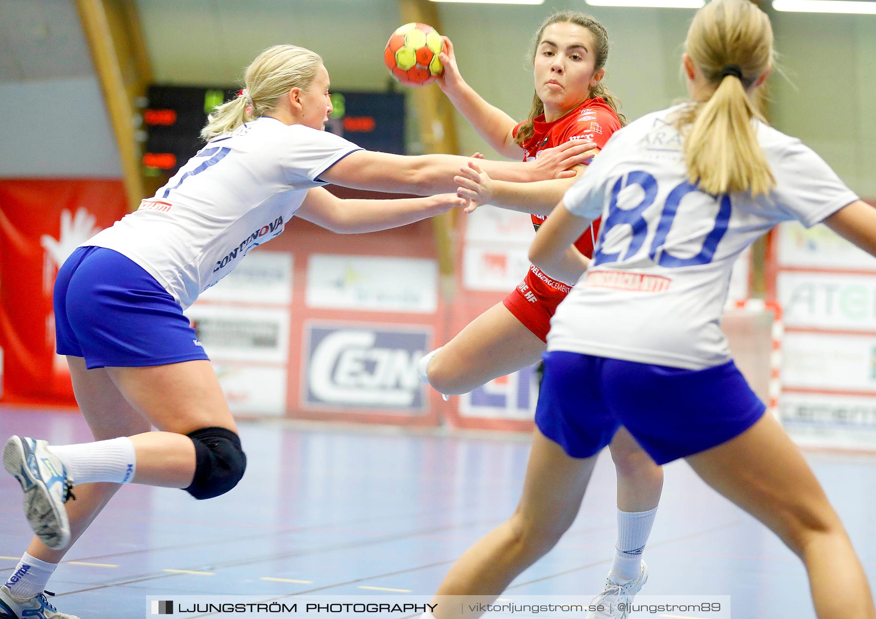 USM F16 Steg 1 Skövde HF 2-HK Aranäs Vit 15-28,dam,Skövde Idrottshall,Skövde,Sverige,Ungdoms-SM,Handboll,2019,223977