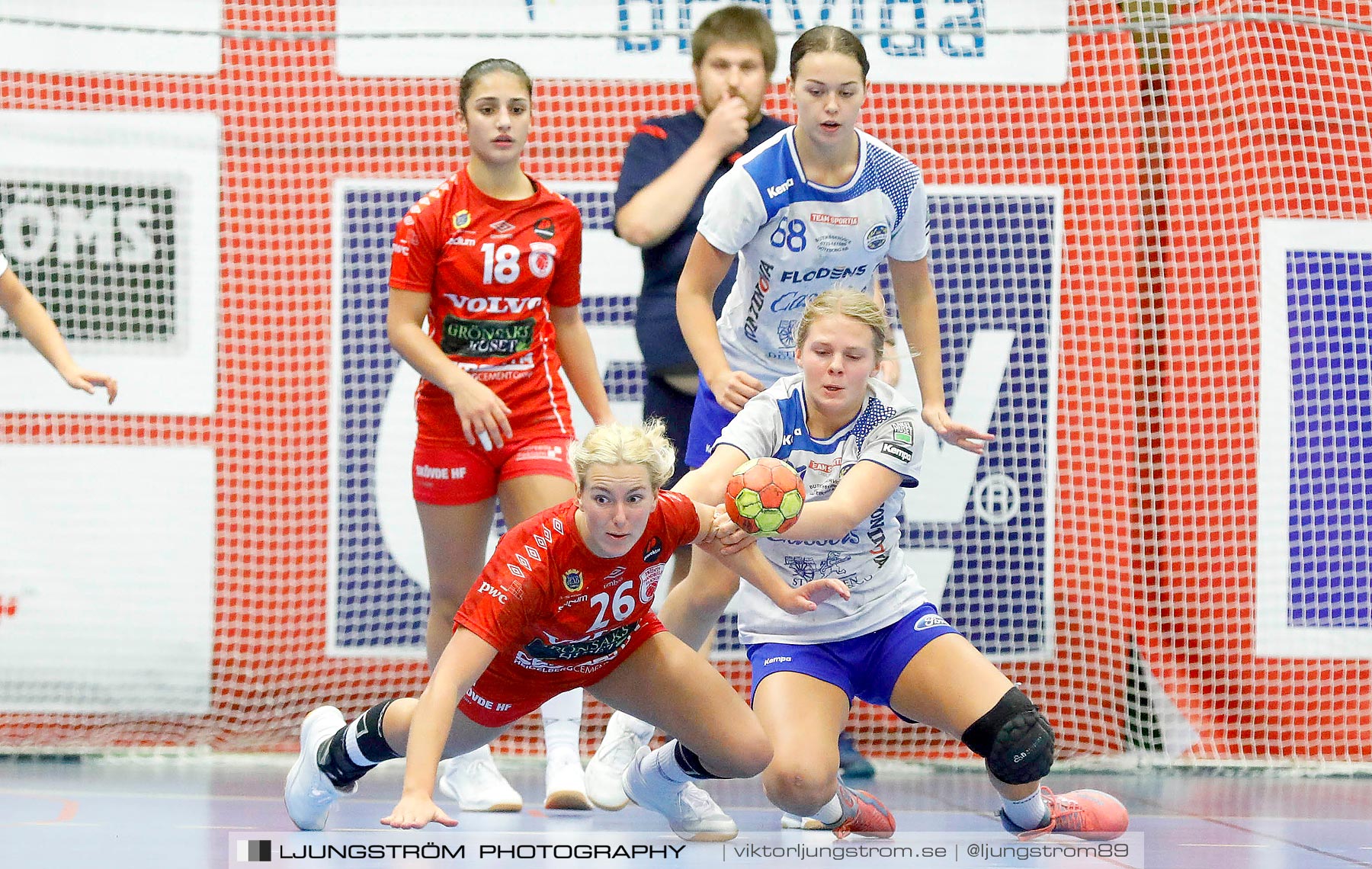 USM F16 Steg 1 Skövde HF 2-HK Aranäs Vit 15-28,dam,Skövde Idrottshall,Skövde,Sverige,Ungdoms-SM,Handboll,2019,224011