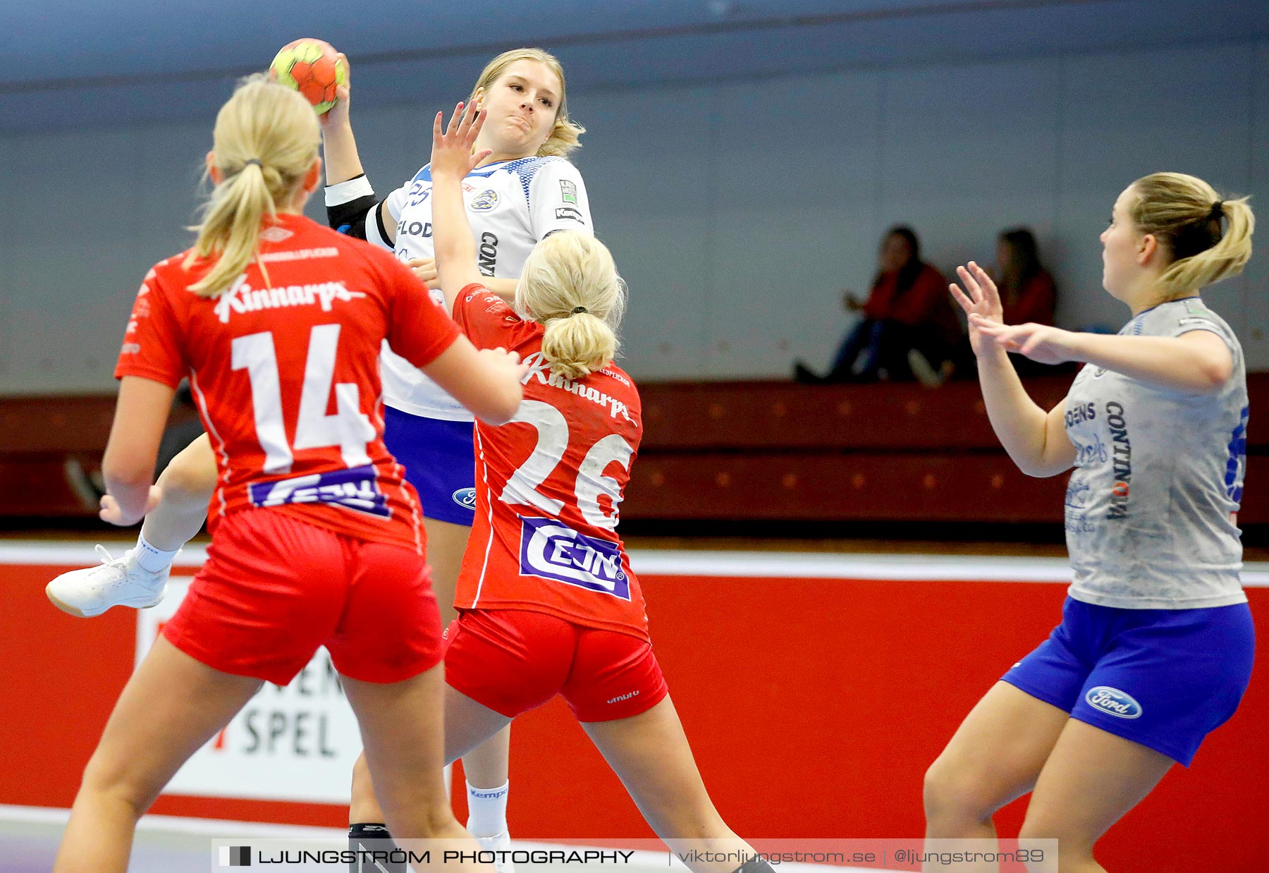 USM F16 Steg 1 Skövde HF 2-HK Aranäs Vit 15-28,dam,Skövde Idrottshall,Skövde,Sverige,Ungdoms-SM,Handboll,2019,224021