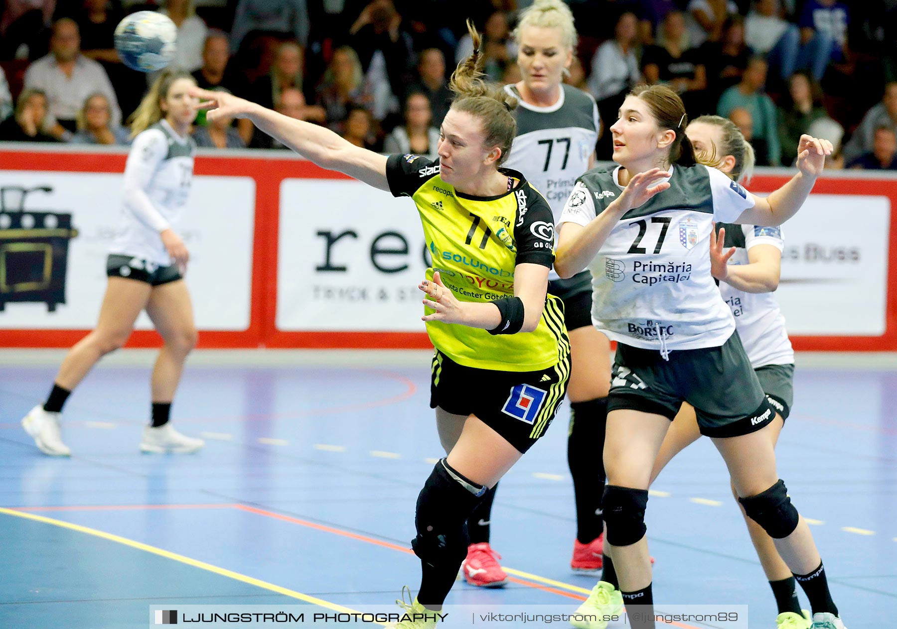 Annliz Cup IK Sävehof-CSM București 18-20,dam,Skövde Idrottshall,Skövde,Sverige,Handboll,,2019,224734