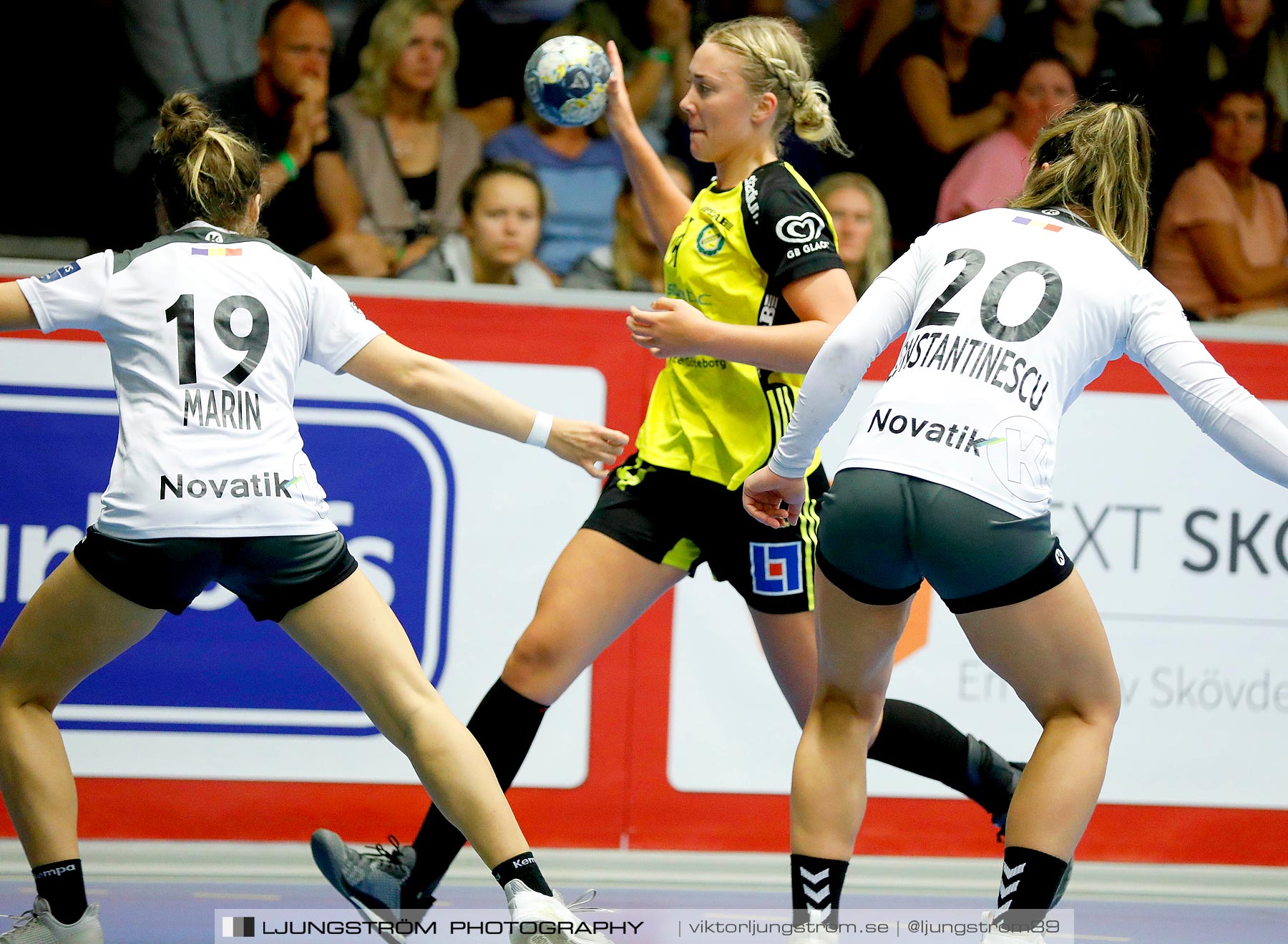 Annliz Cup IK Sävehof-CSM București 18-20,dam,Skövde Idrottshall,Skövde,Sverige,Handboll,,2019,224753