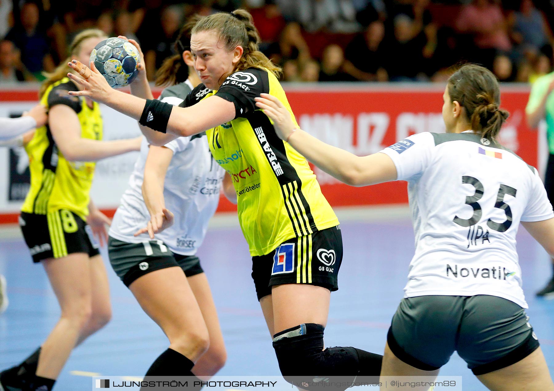 Annliz Cup IK Sävehof-CSM București 18-20,dam,Skövde Idrottshall,Skövde,Sverige,Handboll,,2019,224763