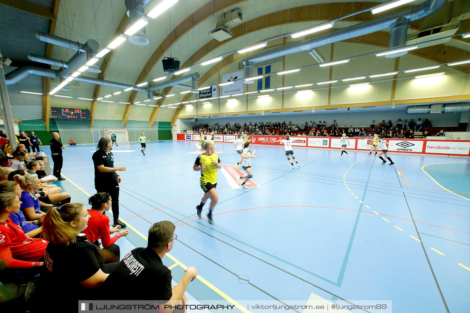 Annliz Cup IK Sävehof-CSM București 18-20,dam,Skövde Idrottshall,Skövde,Sverige,Handboll,,2019,224790