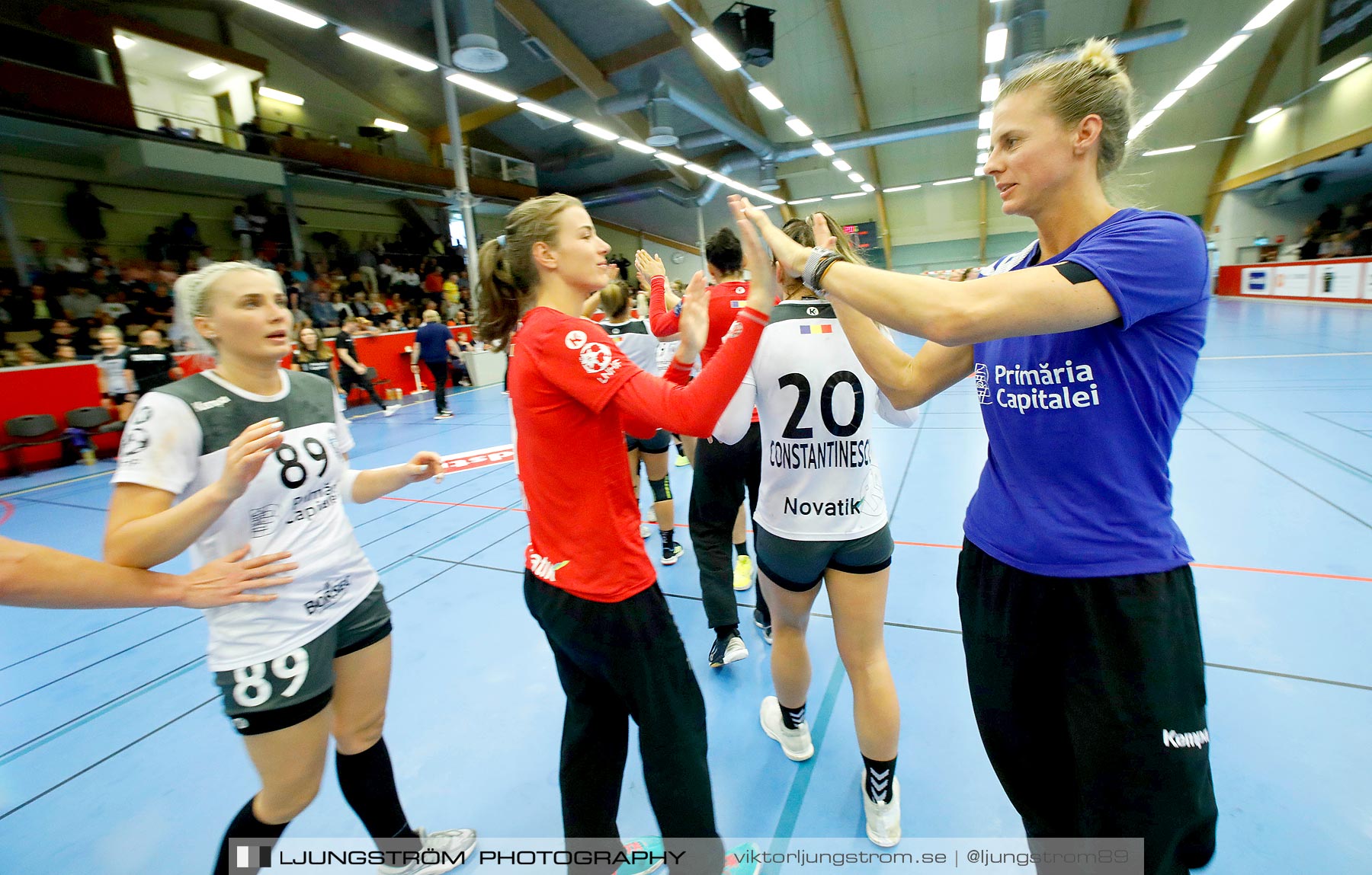 Annliz Cup IK Sävehof-CSM București 18-20,dam,Skövde Idrottshall,Skövde,Sverige,Handboll,,2019,224794