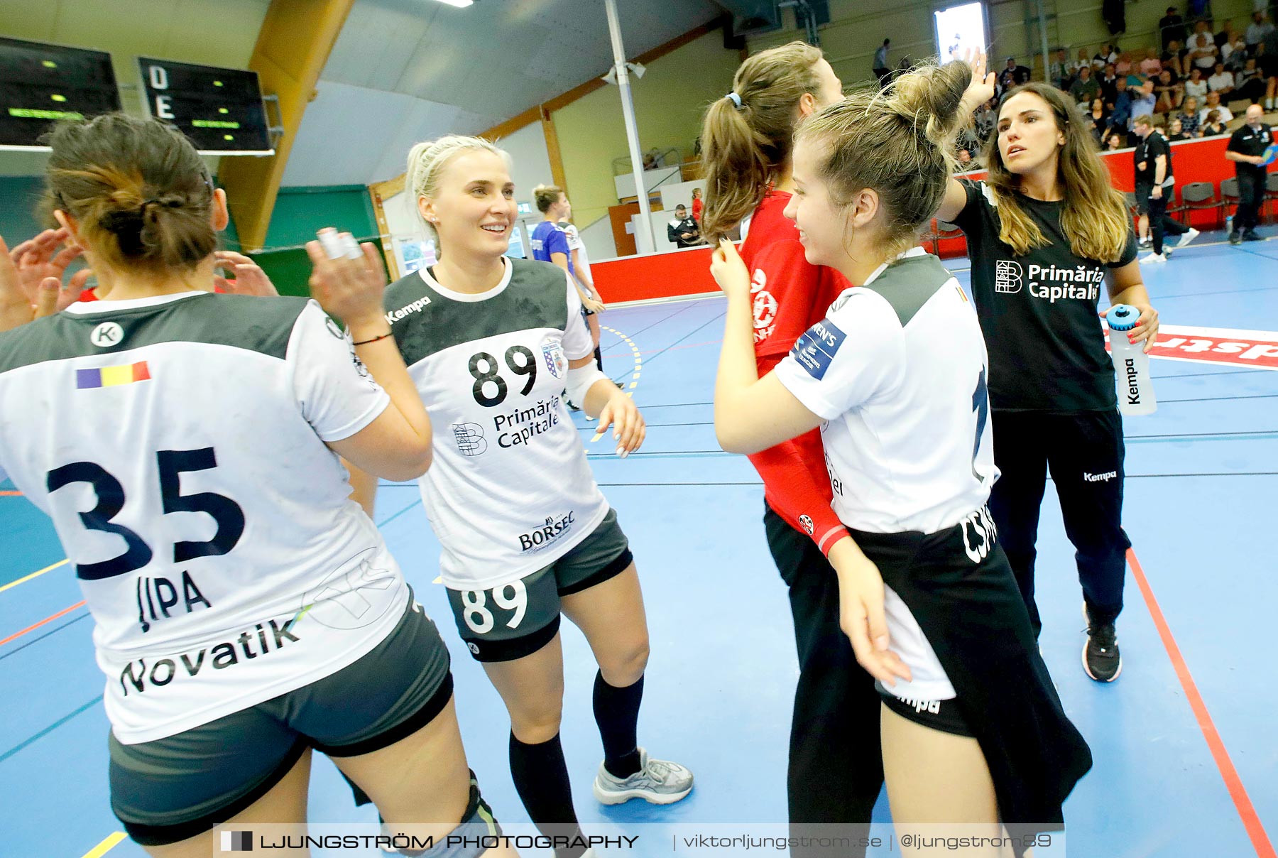 Annliz Cup IK Sävehof-CSM București 18-20,dam,Skövde Idrottshall,Skövde,Sverige,Handboll,,2019,224796