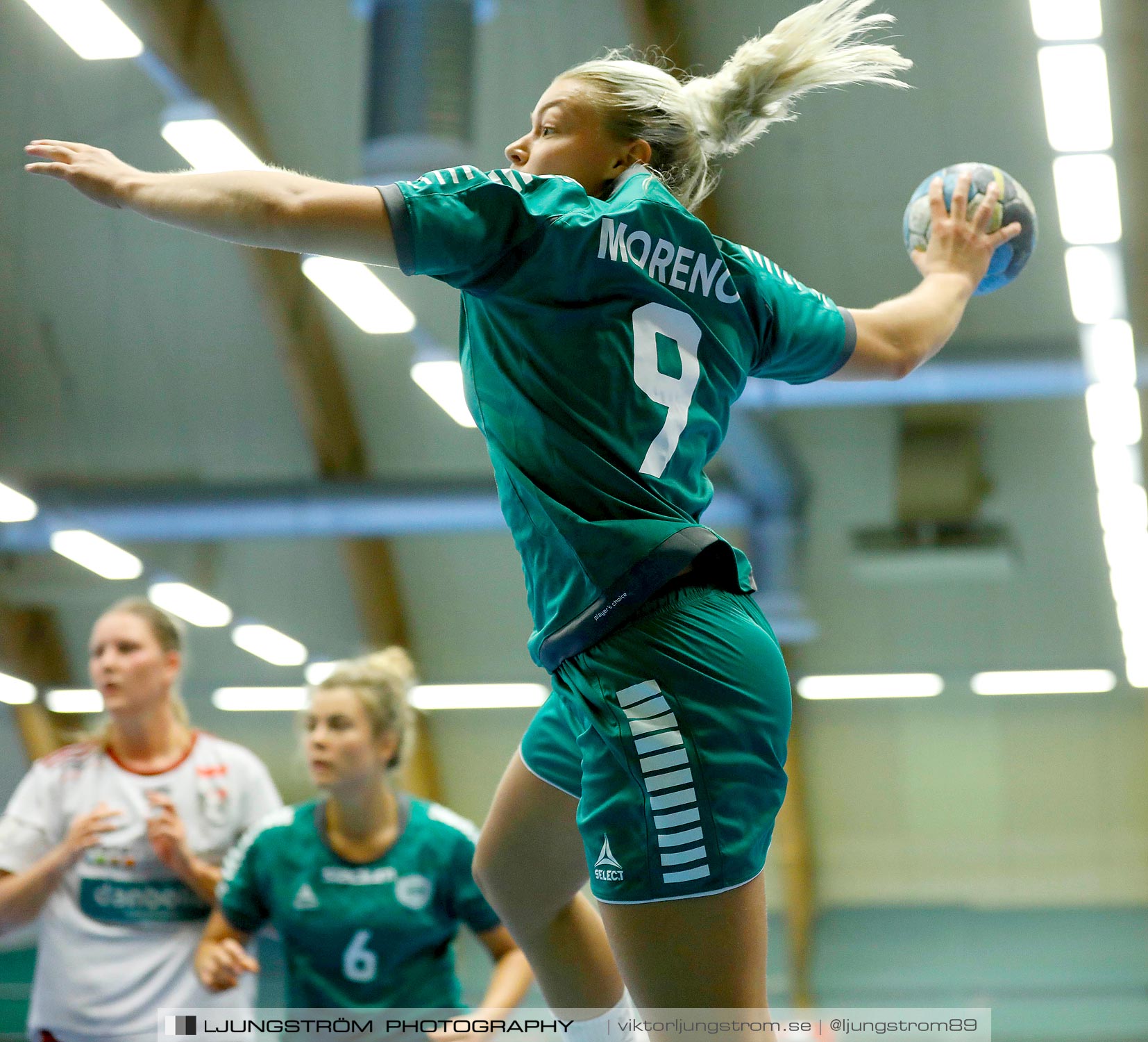 Annliz Cup Ajax København-Skuru IK 27-18,dam,Skövde Idrottshall,Skövde,Sverige,Handboll,,2019,224882