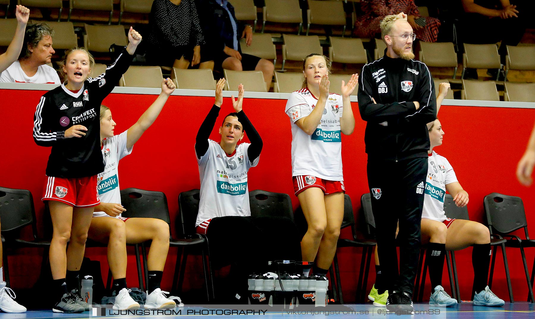 Annliz Cup Ajax København-Skuru IK 27-18,dam,Skövde Idrottshall,Skövde,Sverige,Handboll,,2019,224890