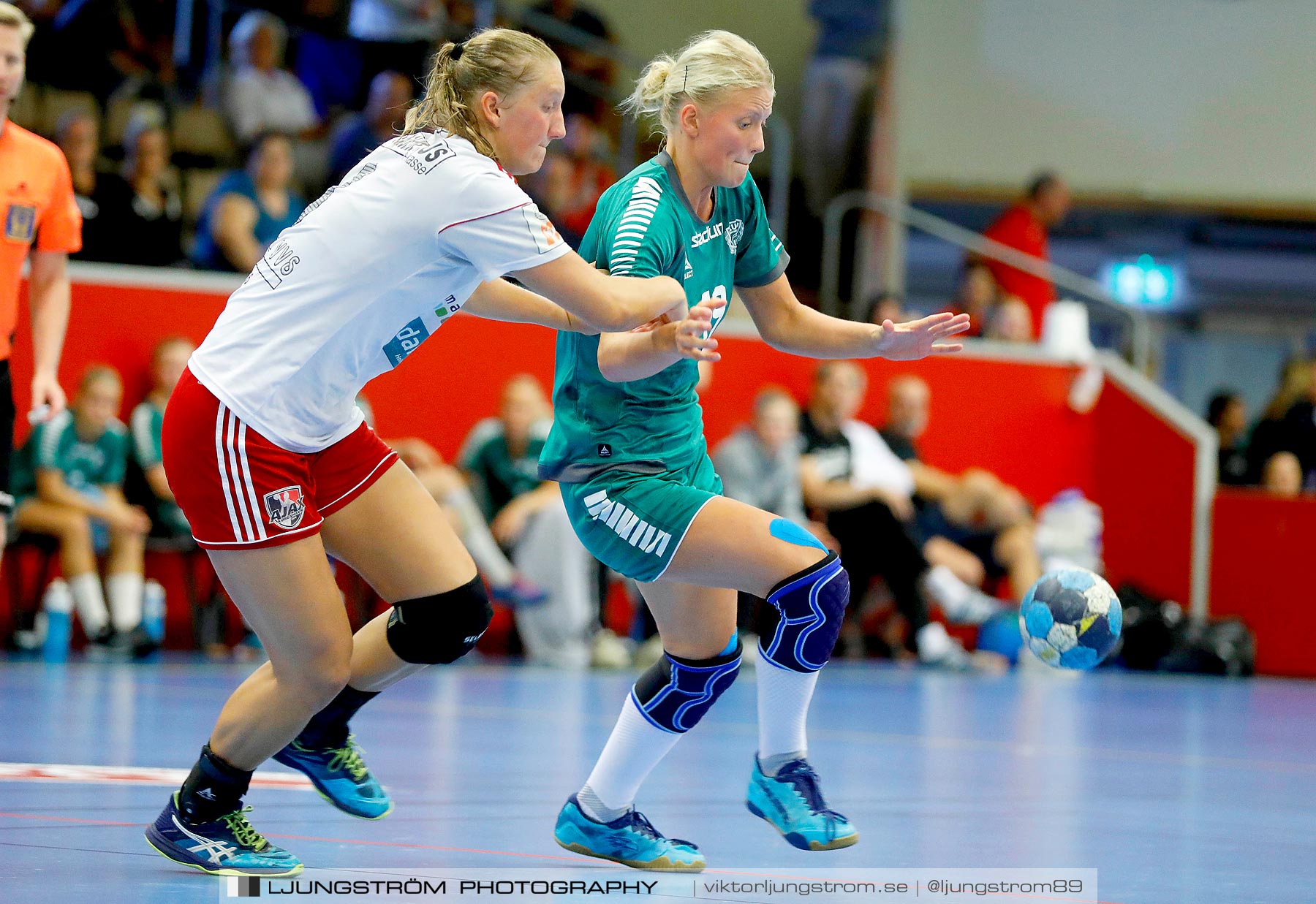 Annliz Cup Ajax København-Skuru IK 27-18,dam,Skövde Idrottshall,Skövde,Sverige,Handboll,,2019,224912