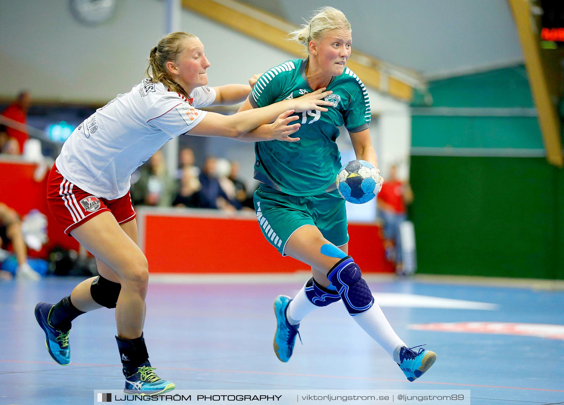 Annliz Cup Ajax København-Skuru IK 27-18,dam,Skövde Idrottshall,Skövde,Sverige,Handboll,,2019,224916