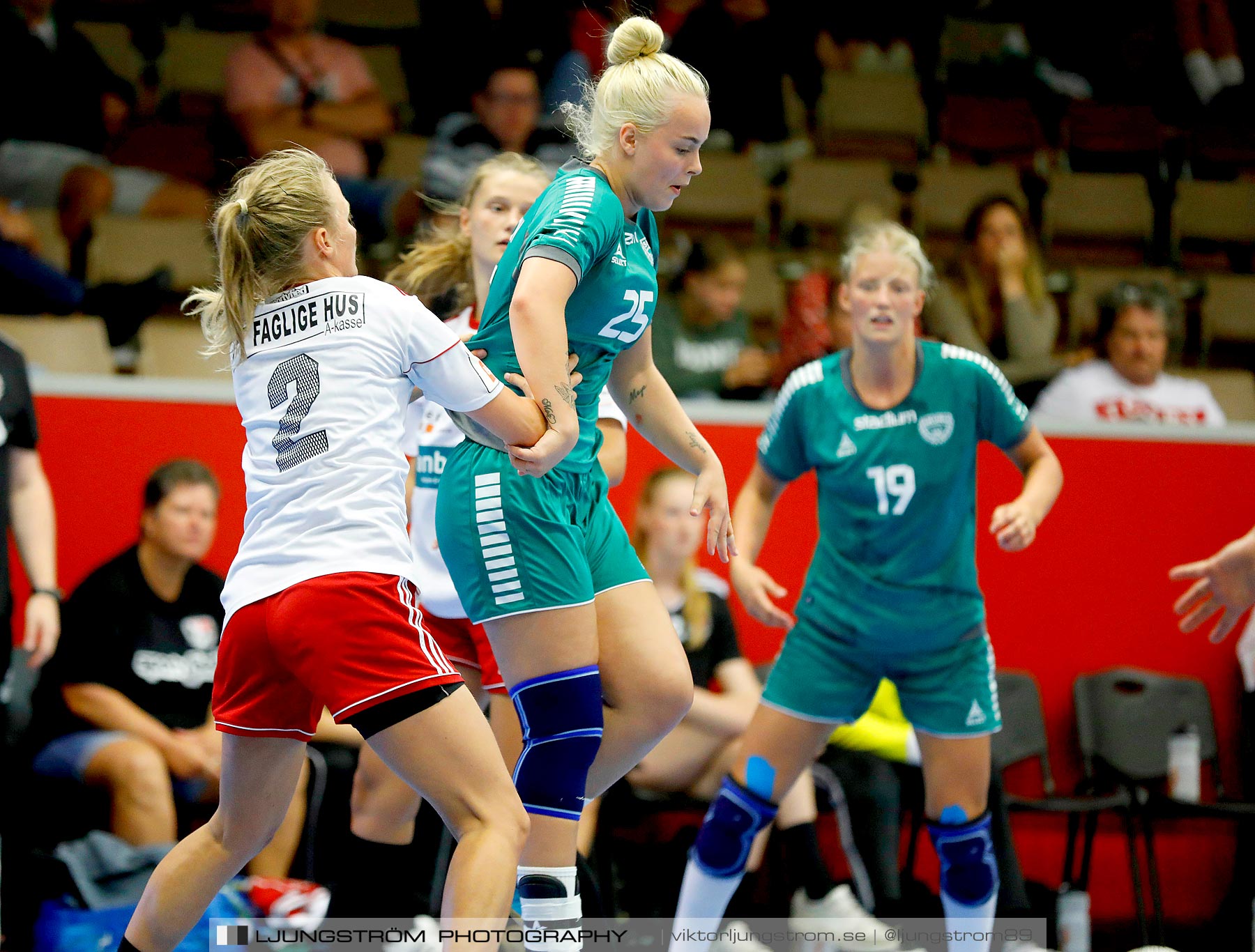 Annliz Cup Ajax København-Skuru IK 27-18,dam,Skövde Idrottshall,Skövde,Sverige,Handboll,,2019,224923