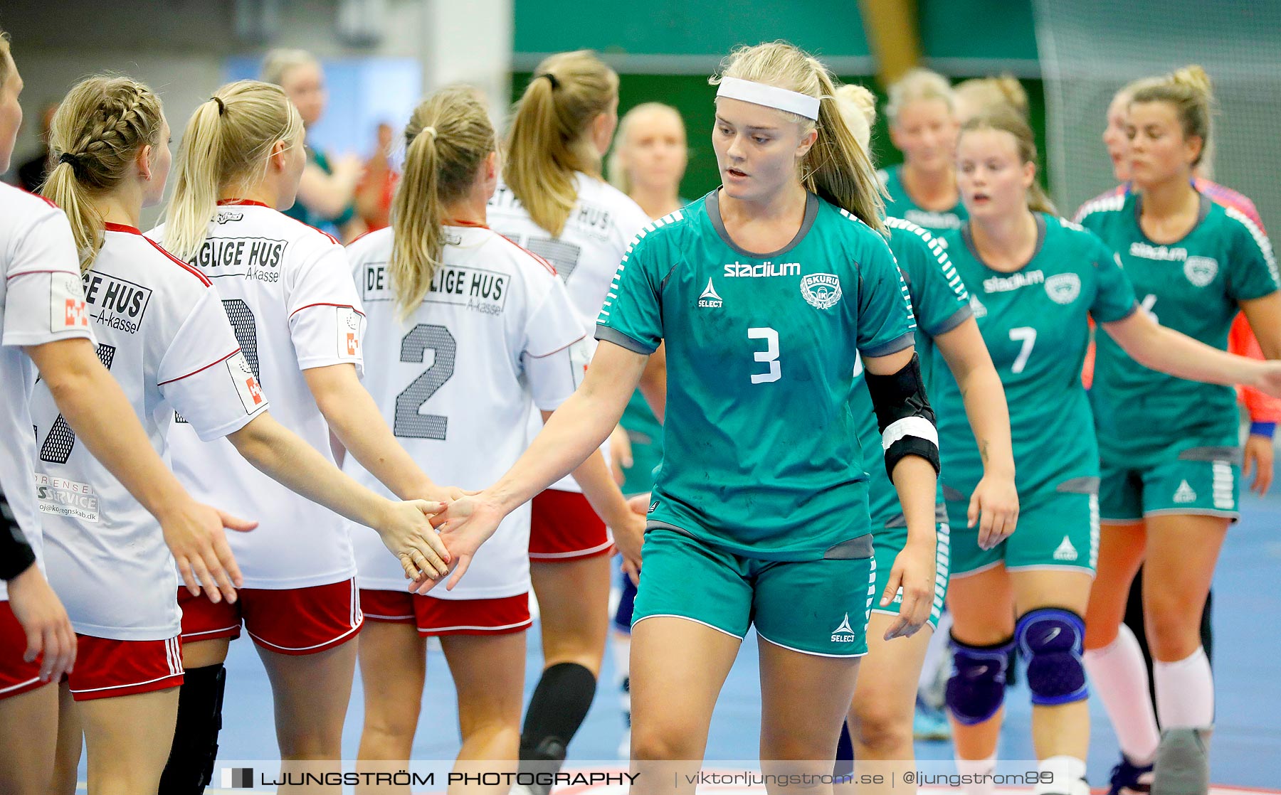 Annliz Cup Ajax København-Skuru IK 27-18,dam,Skövde Idrottshall,Skövde,Sverige,Handboll,,2019,224929