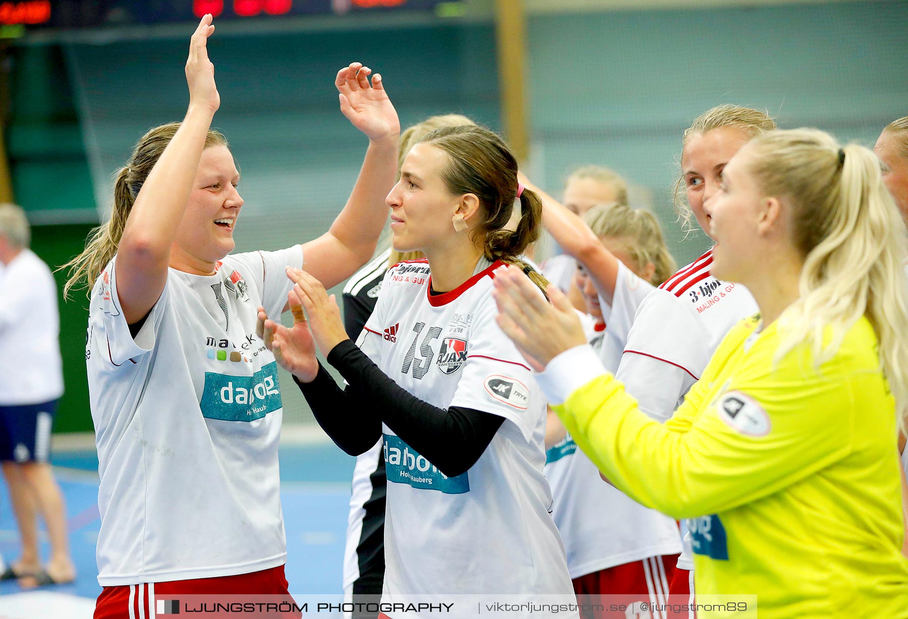 Annliz Cup Ajax København-Skuru IK 27-18,dam,Skövde Idrottshall,Skövde,Sverige,Handboll,,2019,224934