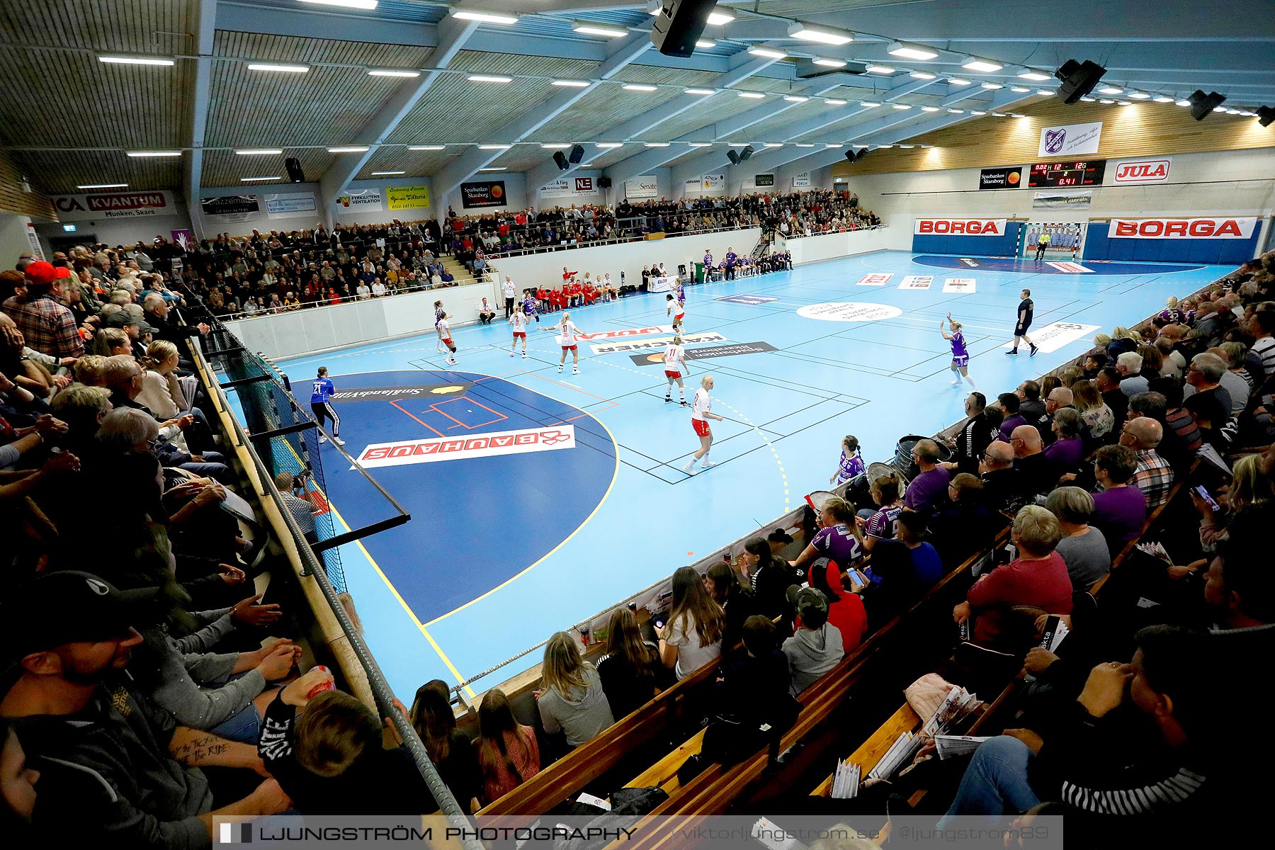 Skara HF-Skövde HF 22-24,dam,Skara Idrottshall,Skara,Sverige,Handboll,,2019,225518