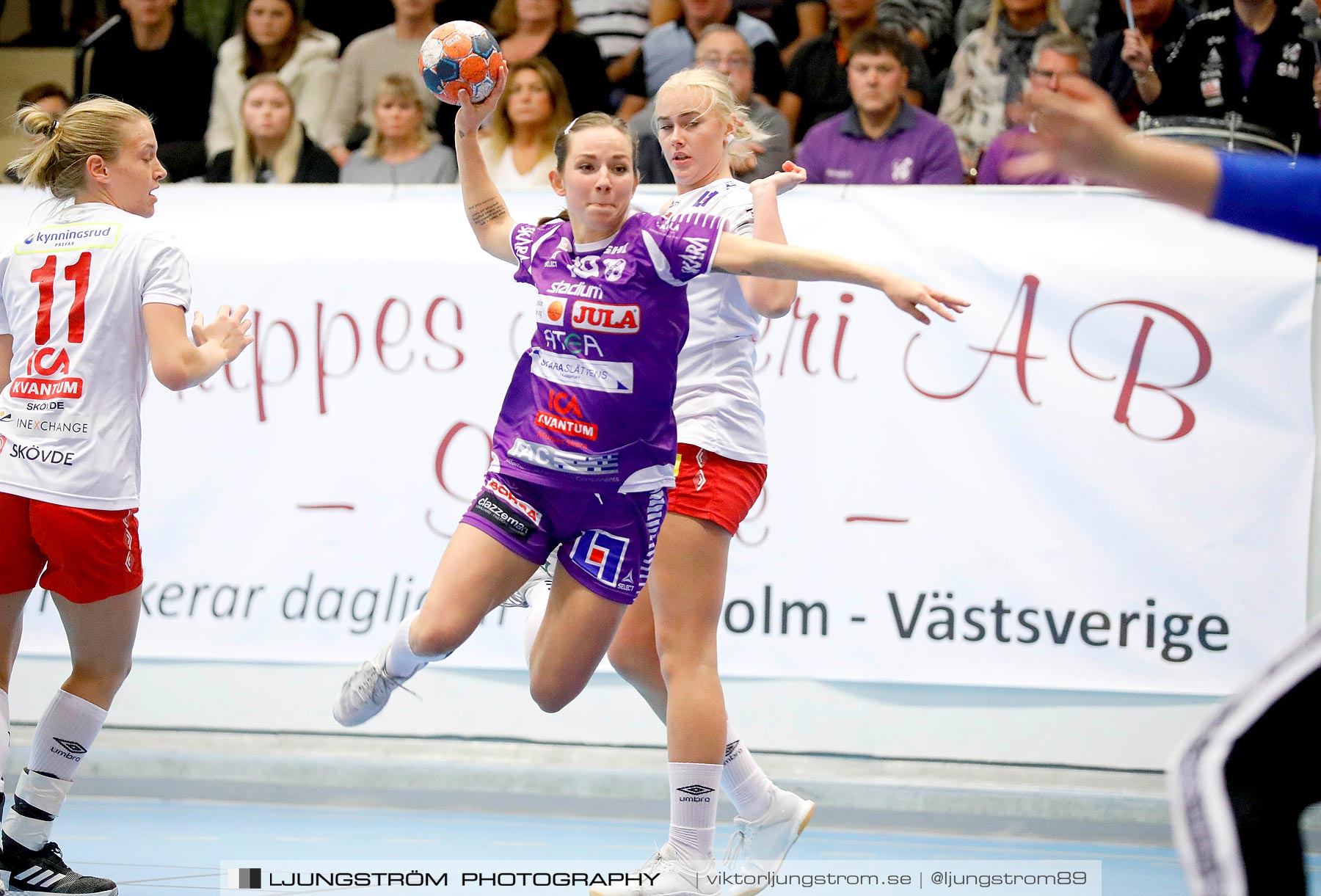 Skara HF-Skövde HF 22-24,dam,Skara Idrottshall,Skara,Sverige,Handboll,,2019,225527