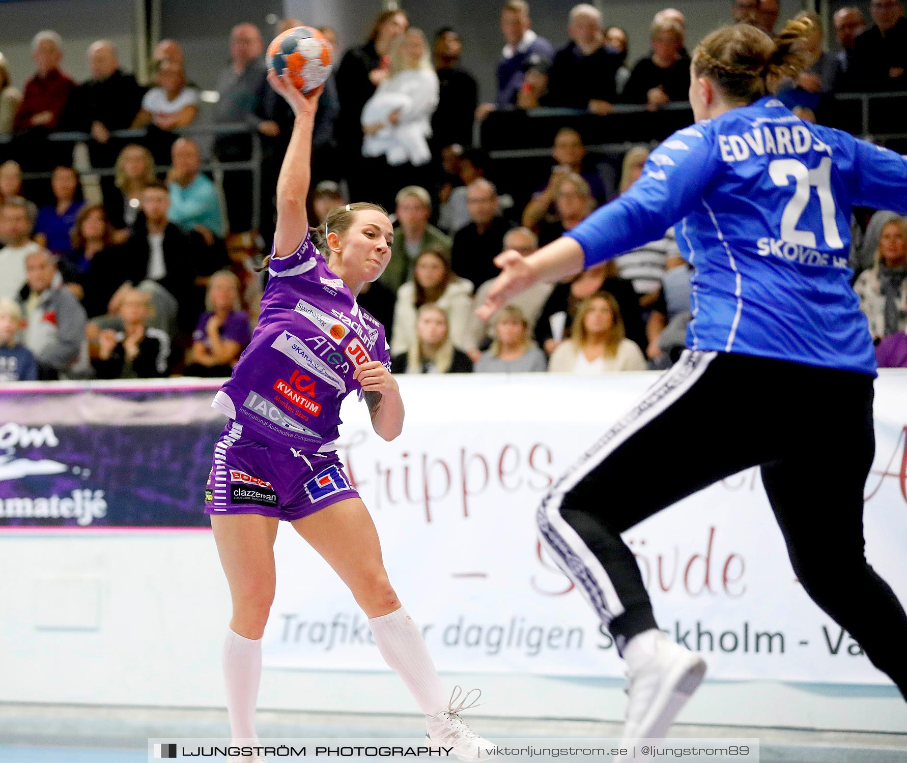Skara HF-Skövde HF 22-24,dam,Skara Idrottshall,Skara,Sverige,Handboll,,2019,225532