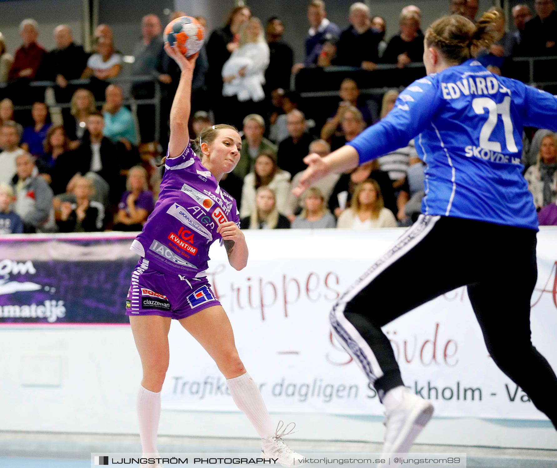 Skara HF-Skövde HF 22-24,dam,Skara Idrottshall,Skara,Sverige,Handboll,,2019,225532